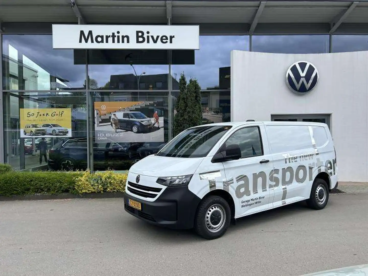 Volkswagen Transporter Chasis Court Wit - 1