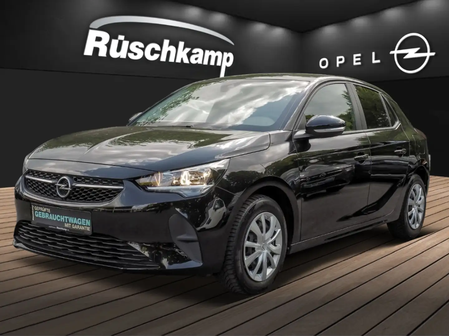 Opel Corsa F 1.2 SHZ PDC Klima Allwetter Nero - 1