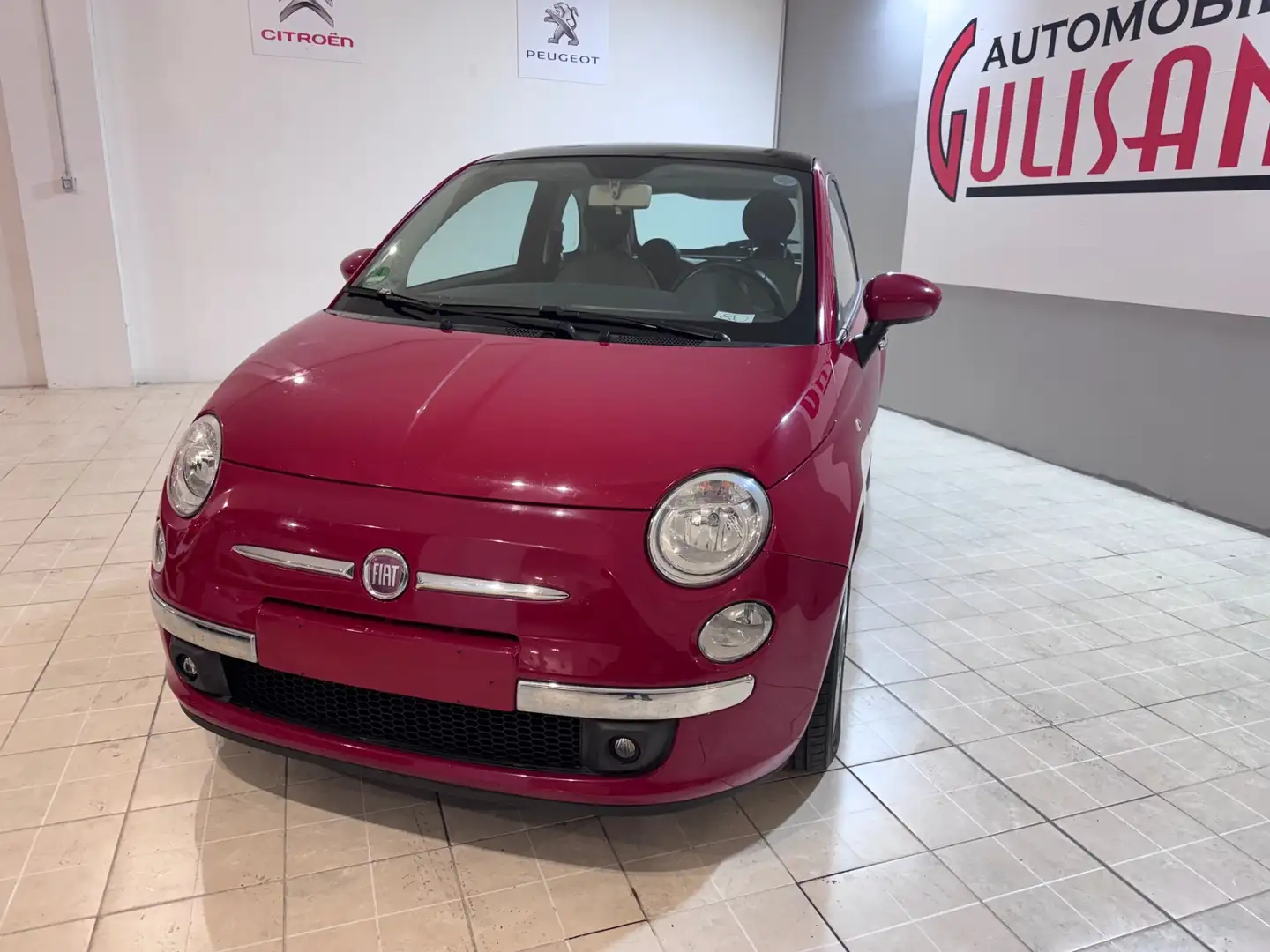Fiat 500 1.2 Lounge Rosso - 2
