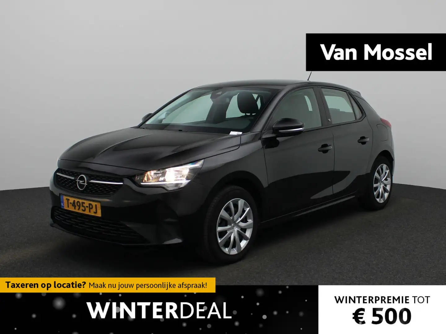 Opel Corsa-e Level 2 50 kWh | Navigatie | Climate Control | 3 F Schwarz - 1