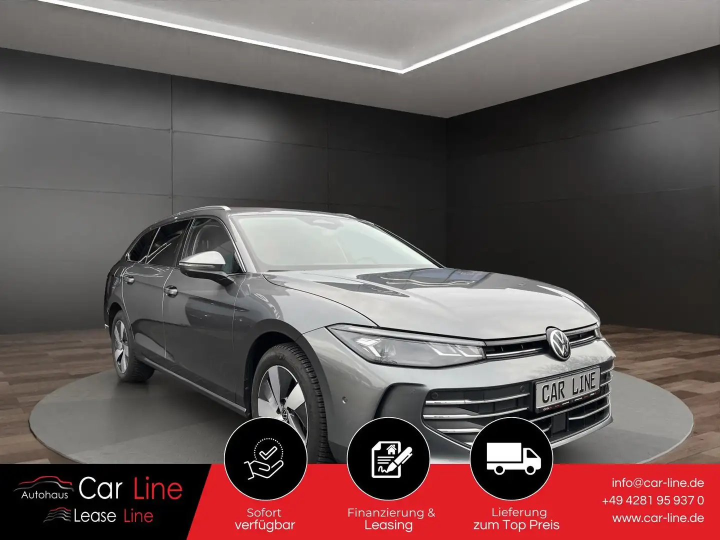 Volkswagen Passat Variant Business 2.0 TDI*DCC*HuD*DSG*AHK Grau - 1