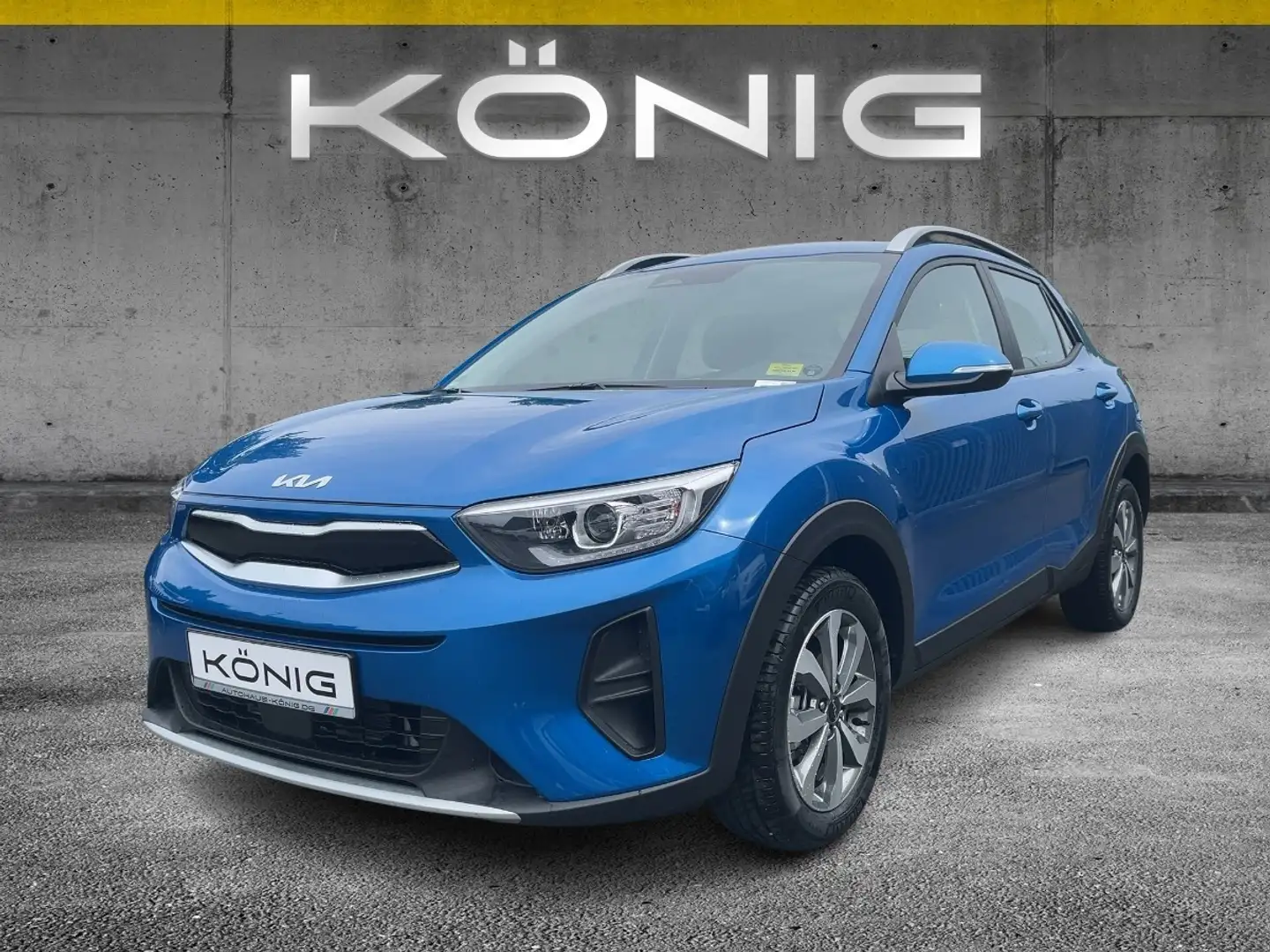 Kia Stonic Vision 1.0 Klima*Tempomat*Navigation Blau - 1