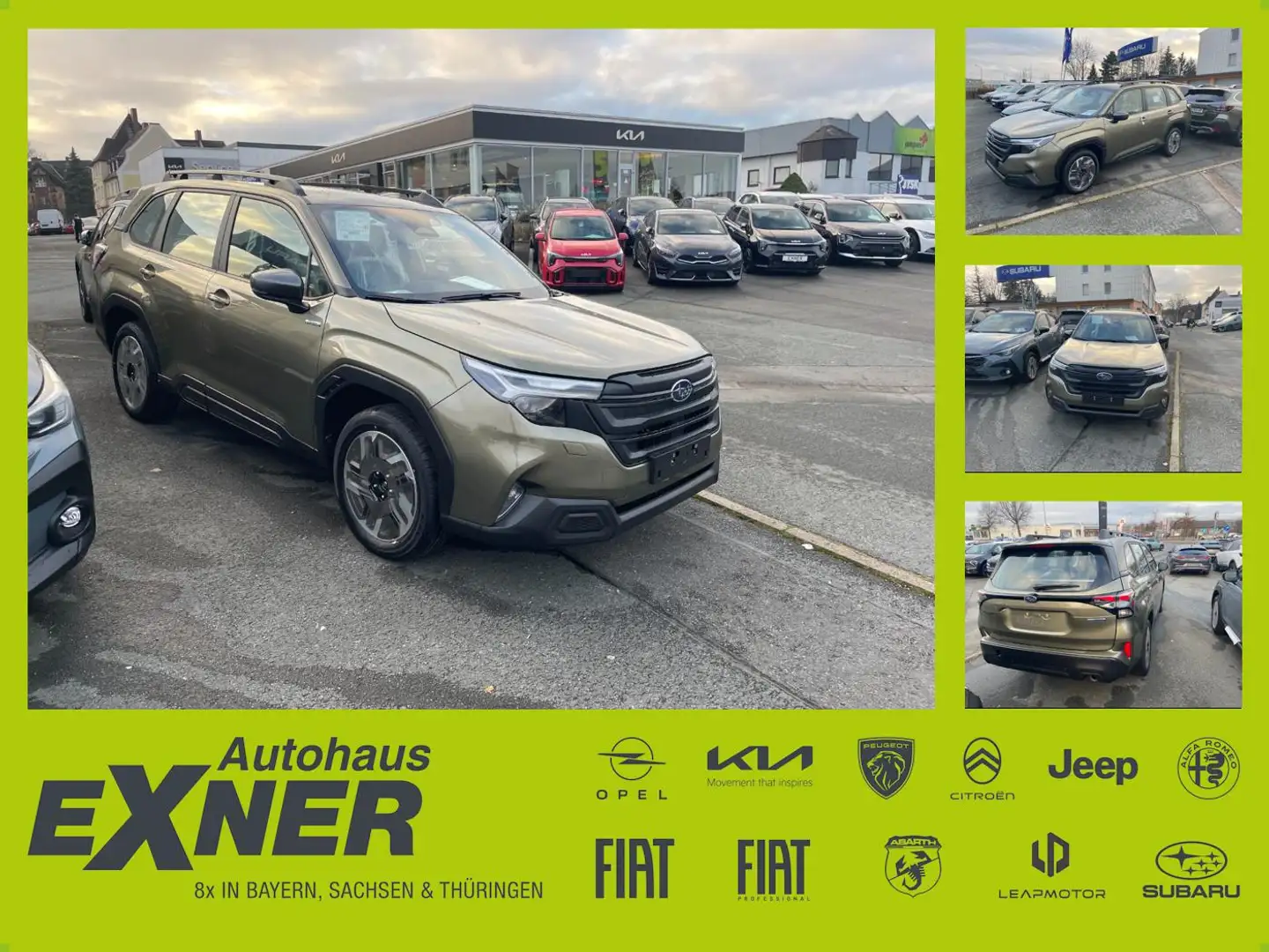 Subaru Forester 2.0ie - neueste Generation , Trend Verde - 1