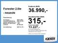 Subaru Forester 2.0ie - neueste Generation , Trend Groen - thumbnail 4