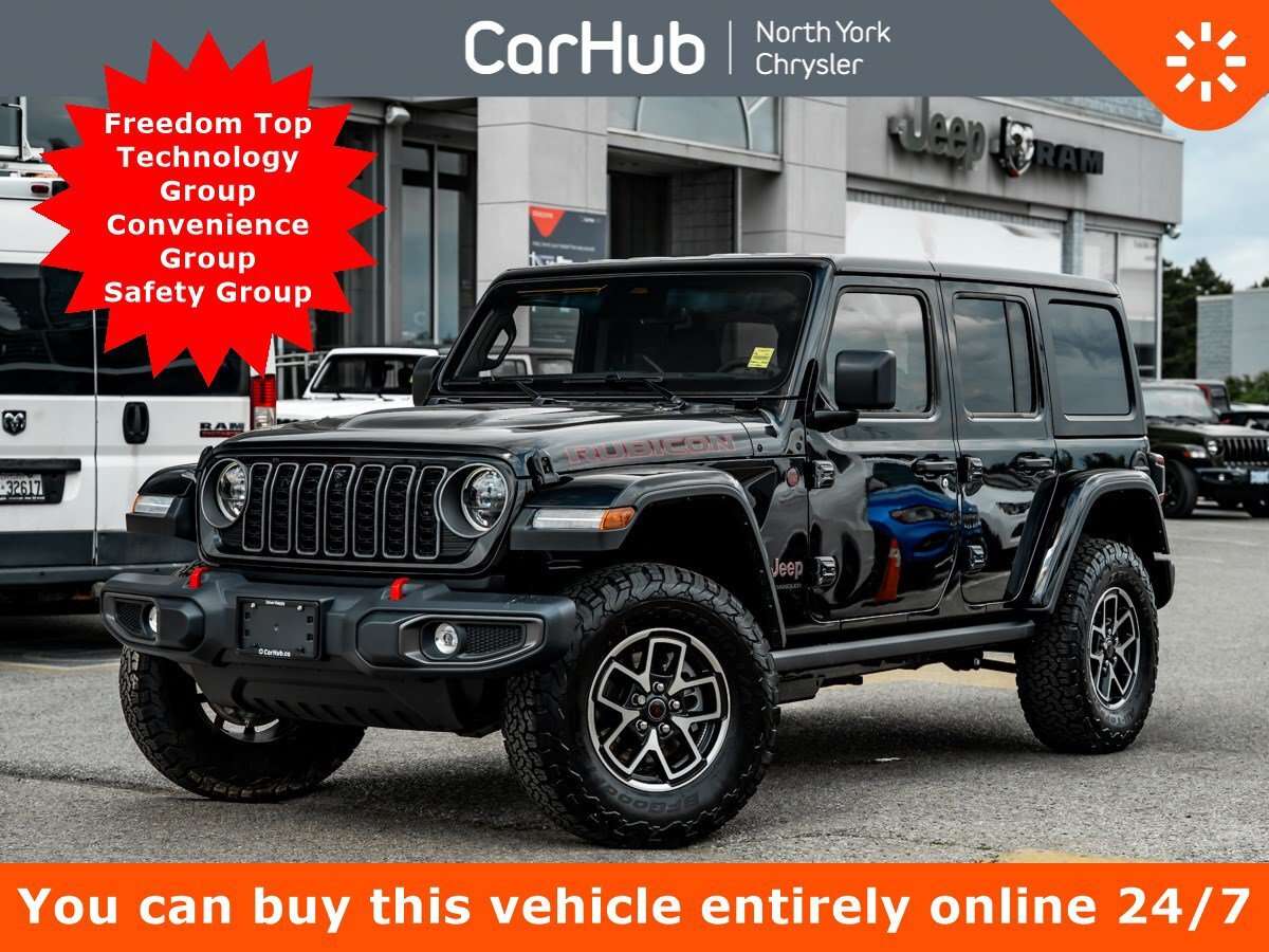 2026 Jeep Wrangler RUBICON Freedom Top Technology Group Convenience G