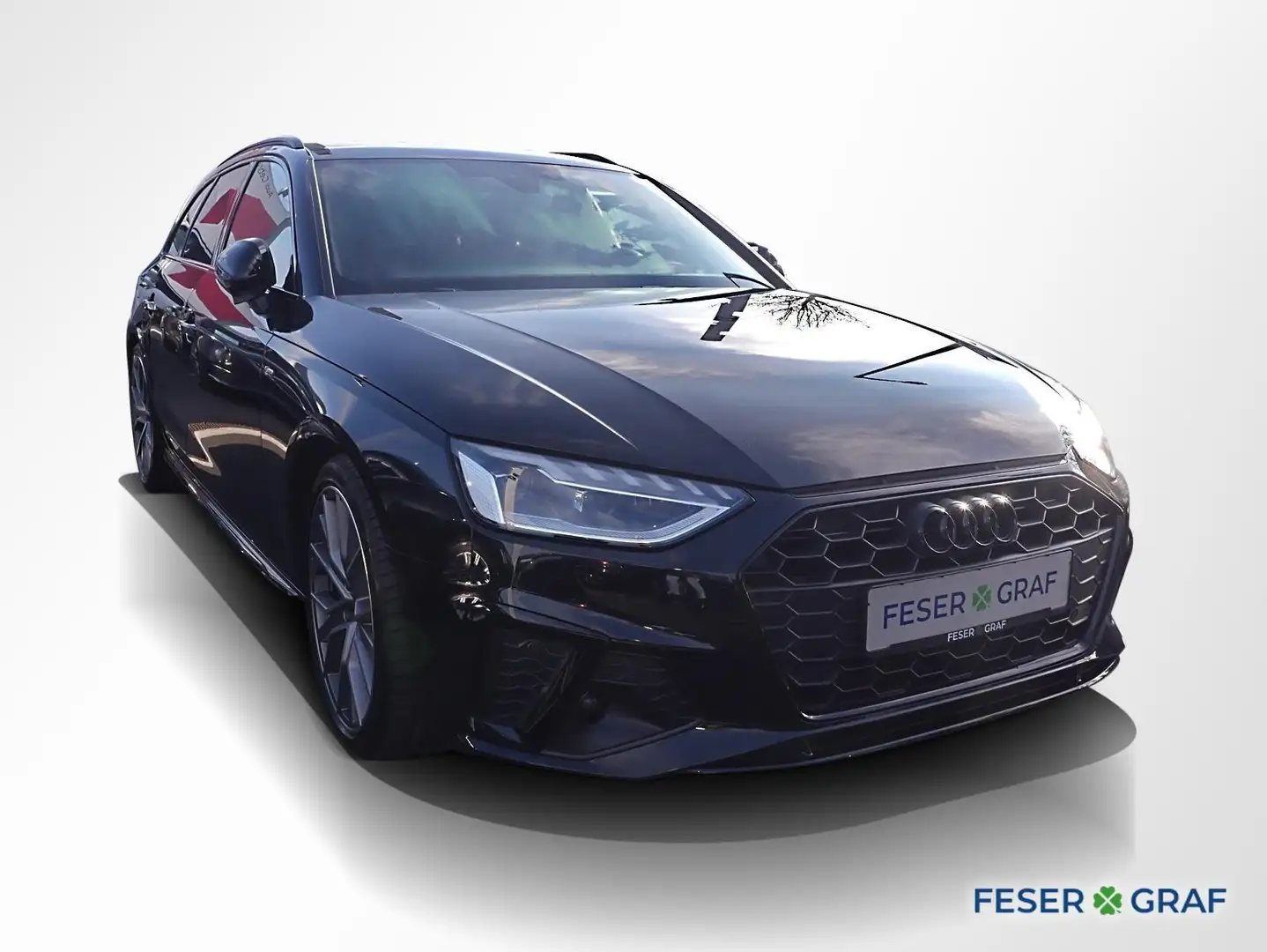 Audi A4 Avant 35 TDI 2x S line Matrix Navi RüKa Sitzh. Schwarz - 2