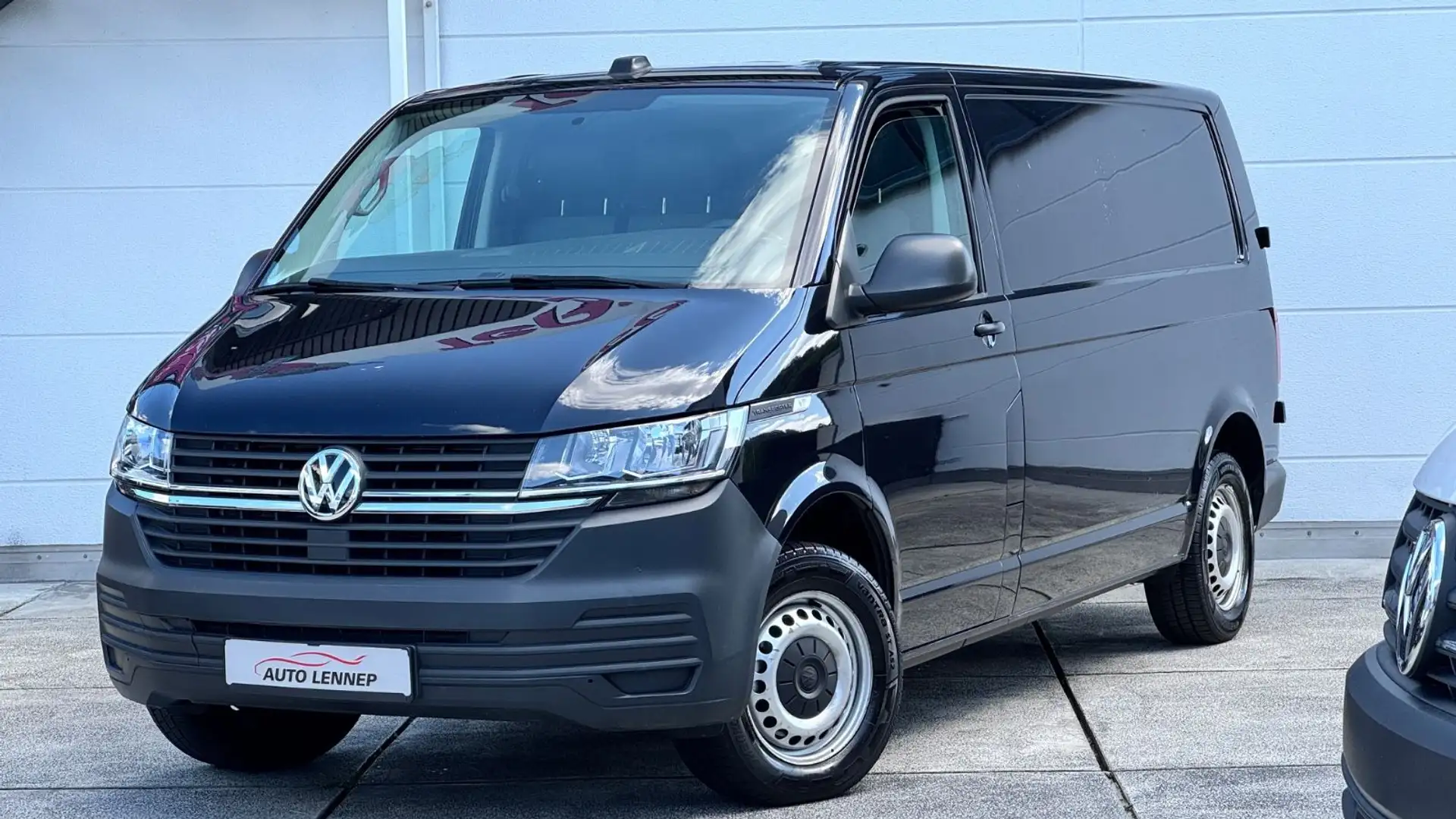 Volkswagen T6 Transporter T6.1*Lang*1Hd*150PS*Navi*Klima*AHK*DAB*Carplay* Schwarz - 2