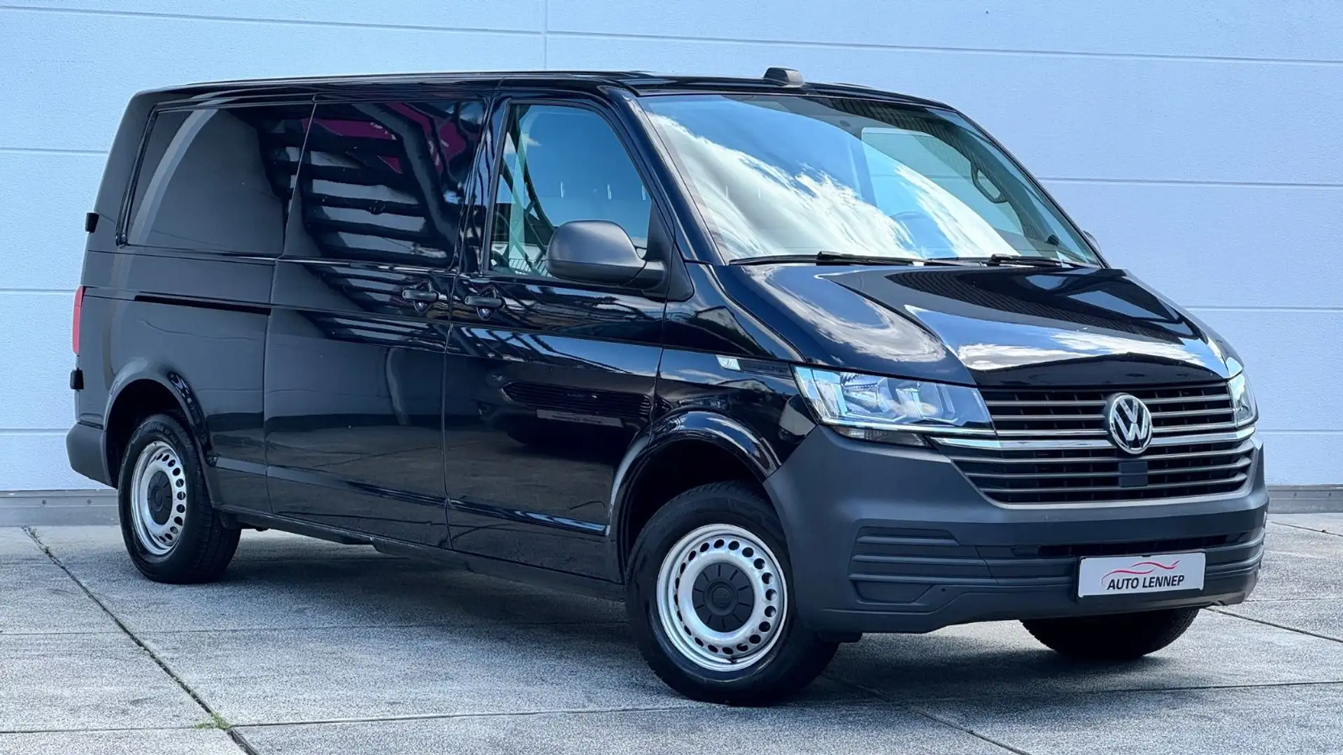 Volkswagen T6 Transporter T6.1*Lang*1Hd*150PS*Navi*Klima*AHK*DAB*Carplay* Schwarz - 1