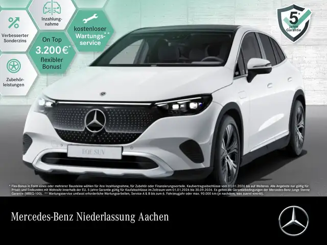 Mercedes-Benz EQE SUV EQE 350 4M AVANTG+PANO+360+AHK+BURMESTER+SITZKLIMA