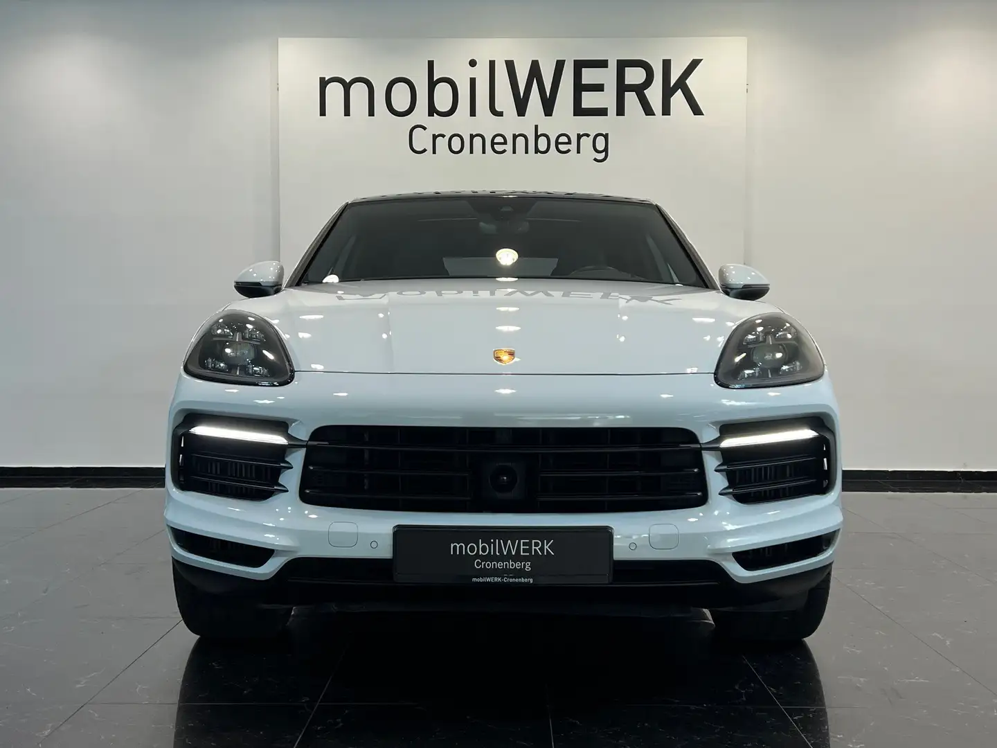 Porsche Cayenne Coupe Standh. AHK Luftf. Matrix 18W. HuD Blanc - 2