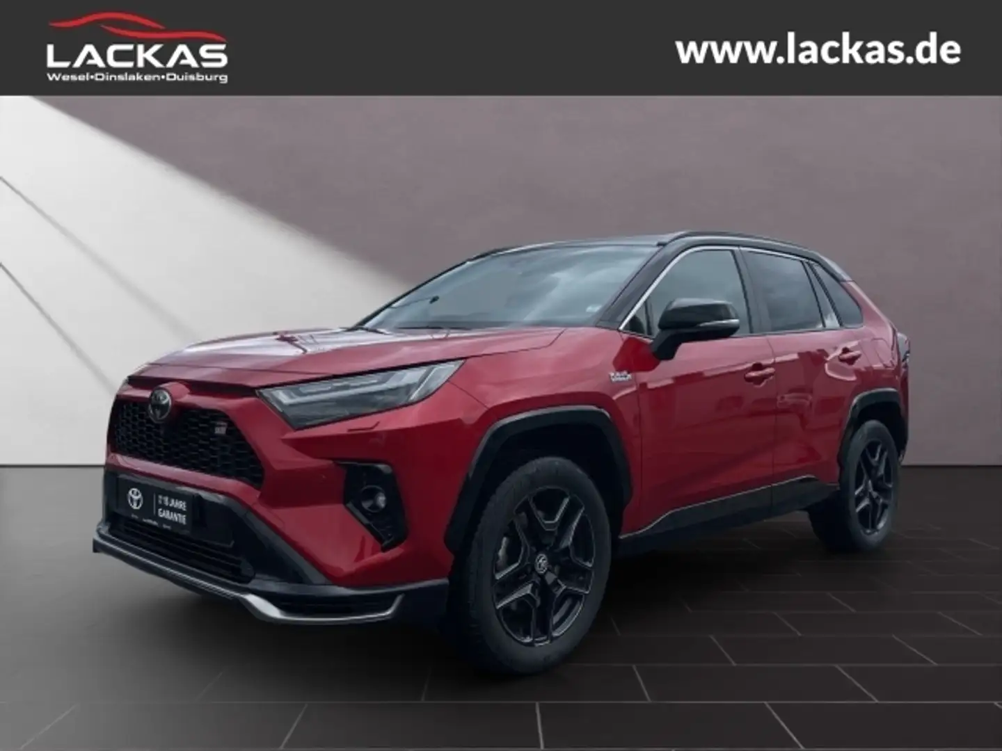 Toyota RAV 4 15 Jahre Garantie*Plug-i n Hybrid*4x4*2.5*VVT-i *EU6d*HUD*Navi*Leder*Soundsystem*Nachtsicht Rouge - 1