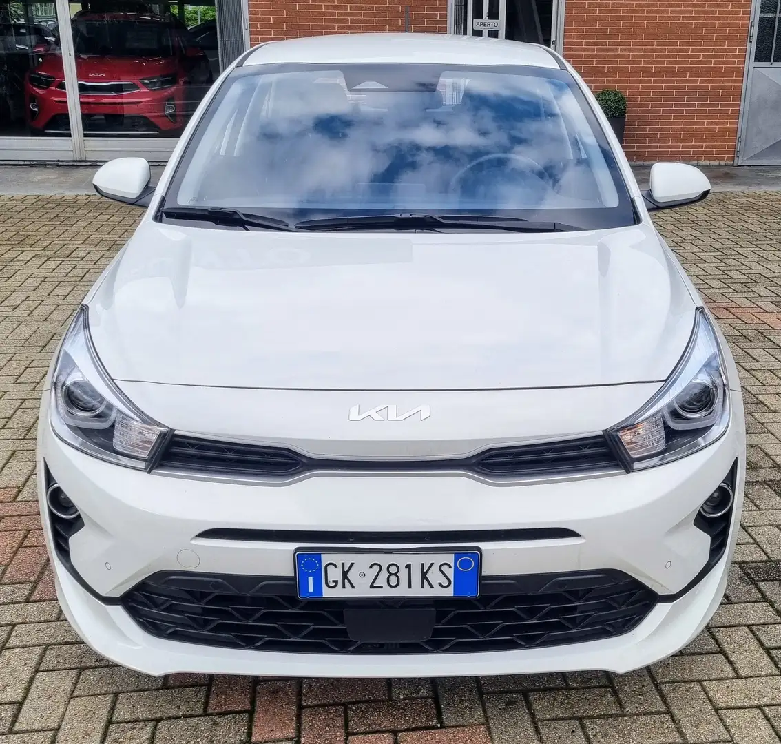 Kia Rio 1.2 Style Gpl 82cv Blanc - 2