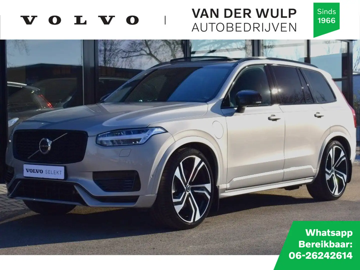 Volvo XC90 T8 AWD 455pk Ultimate Dark | Luchtvering | Trekhaa Grijs - 1