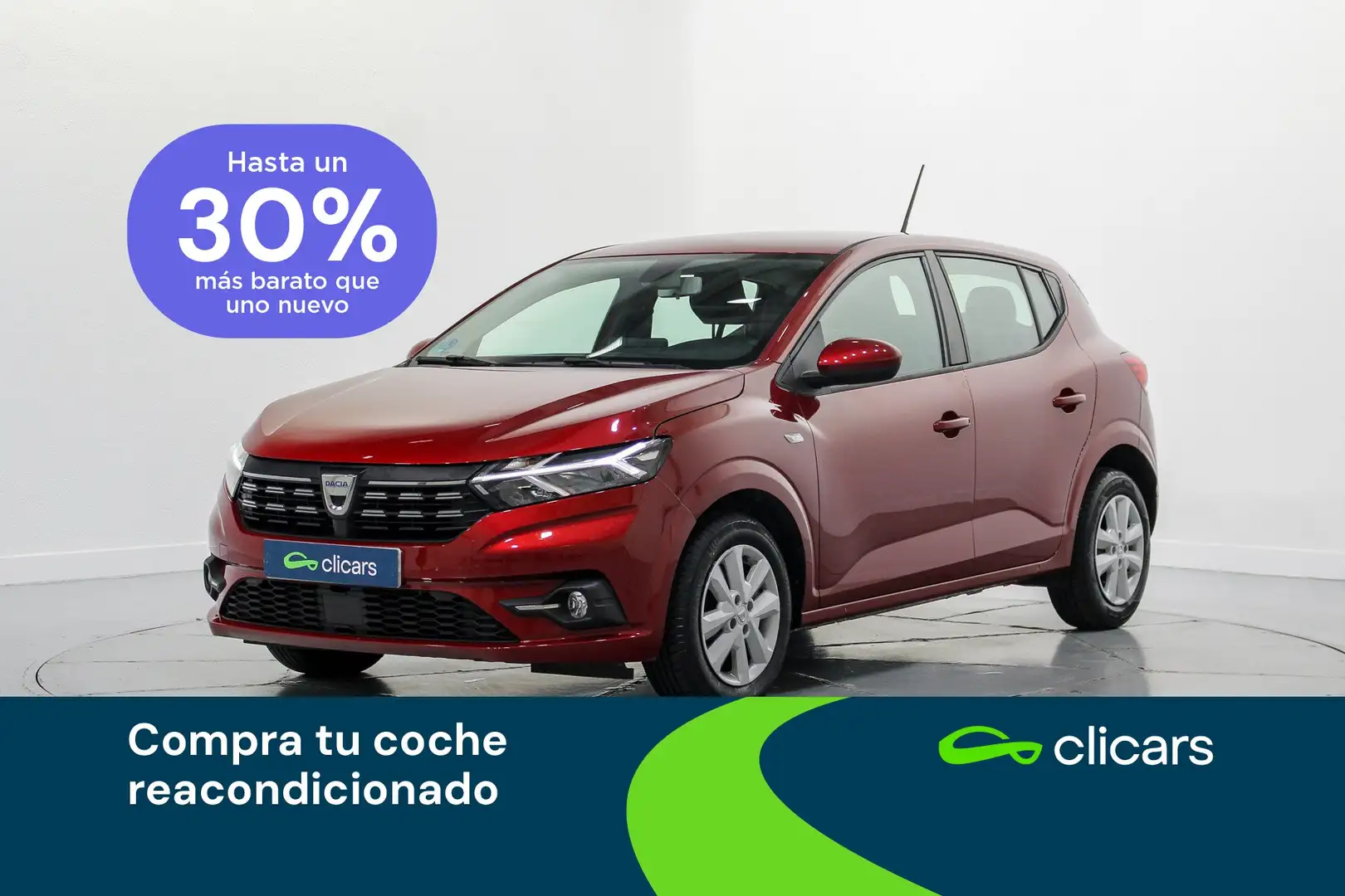 Dacia Sandero ECO-G Comfort 74kW Rojo - 1