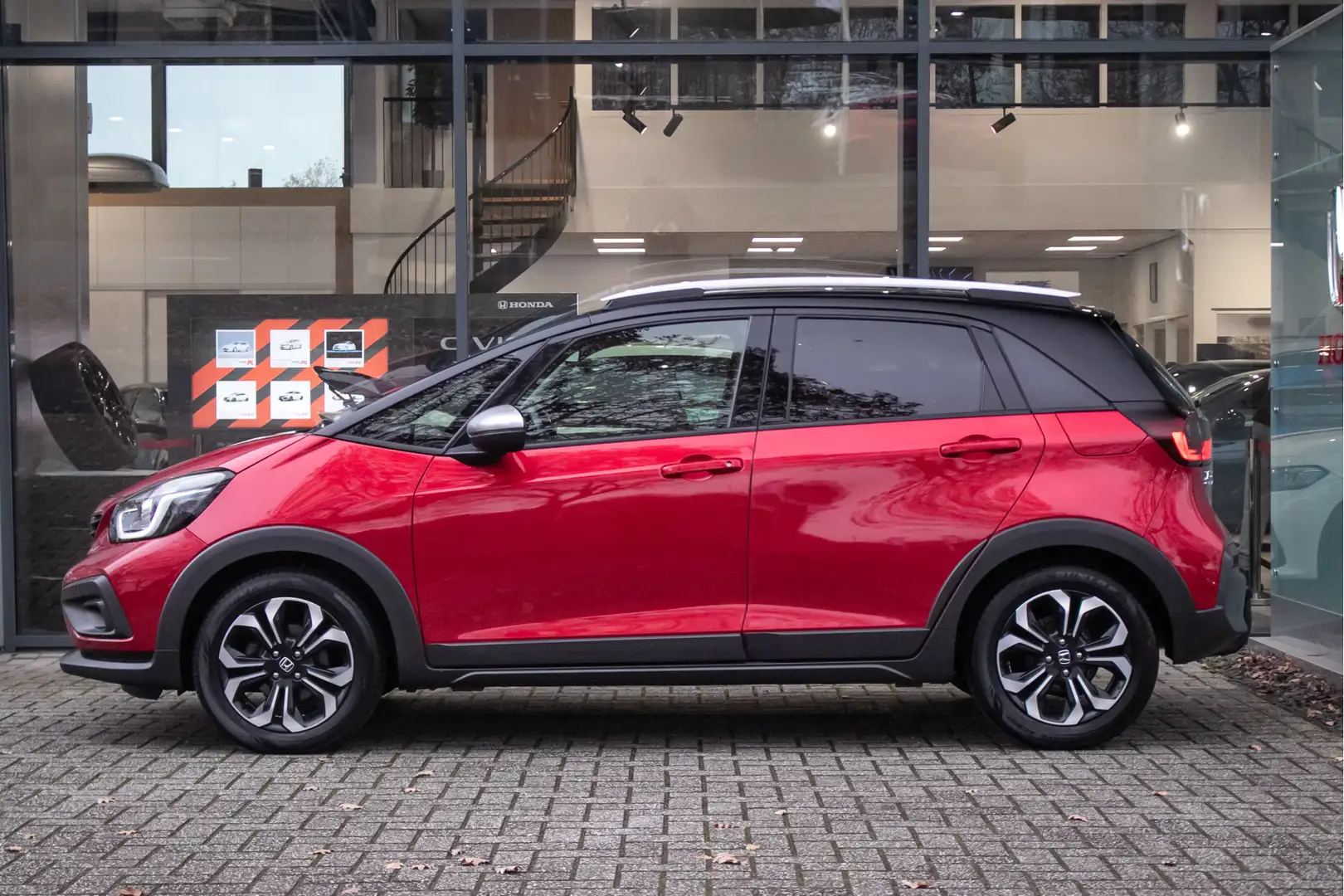 Honda Jazz 1.5 e:HEV Crosstar Automaat - Fietsendragerhaak | Rood - 2