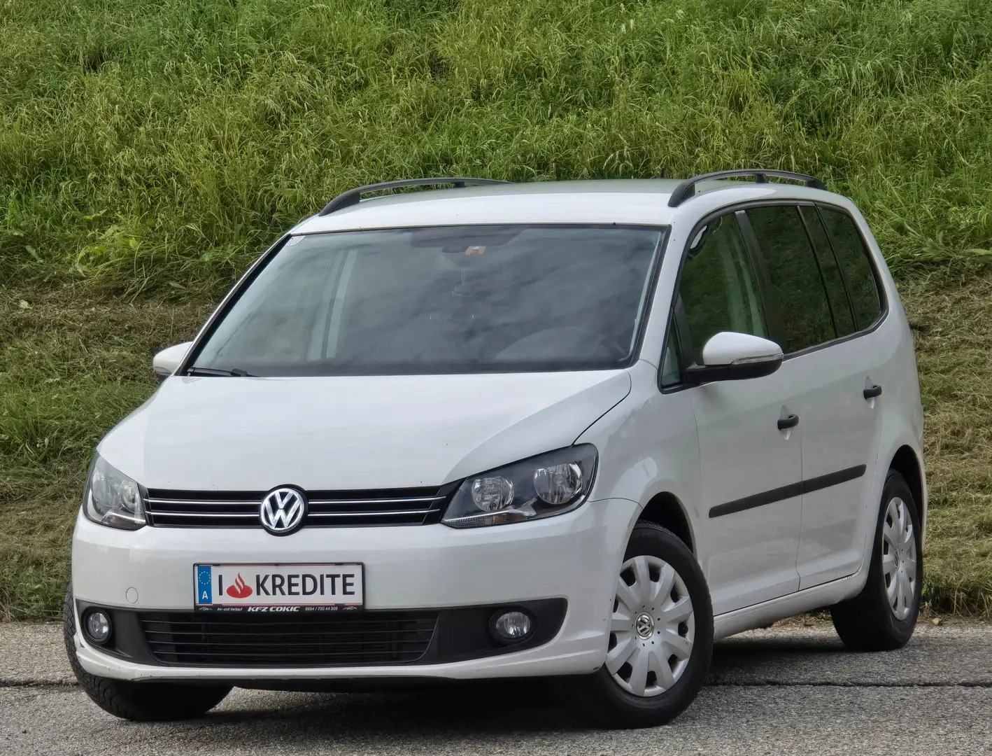 Volkswagen Touran Trendline Top* Kredit* 7 Sitzer* Klima* Tempomat* Weiß - 1