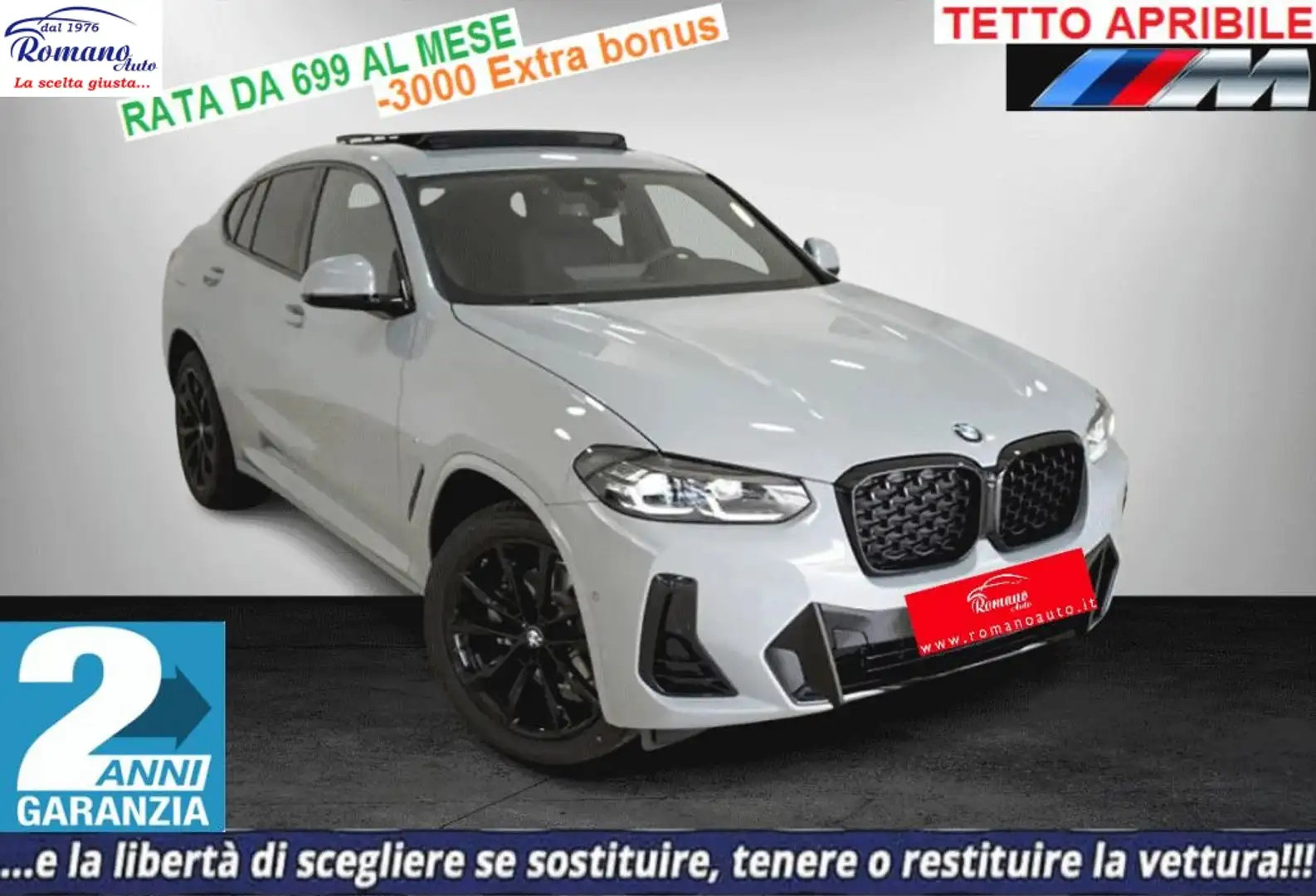 BMW X4 xDrive20d Msport Grigio - 1