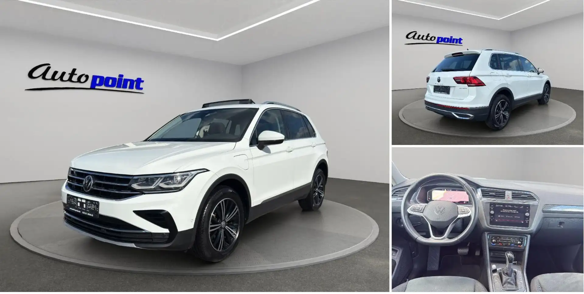 Volkswagen Tiguan 1.4 TSI Elegance eHybrid PANO VIRTUAL Blanc - 1