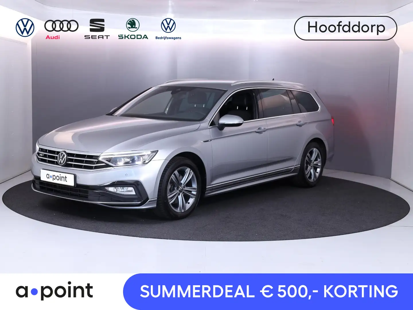 Volkswagen Passat Variant 1.5 TSI R-Line Business 150 pk Automaat (DSG) | Ve Grijs - 1