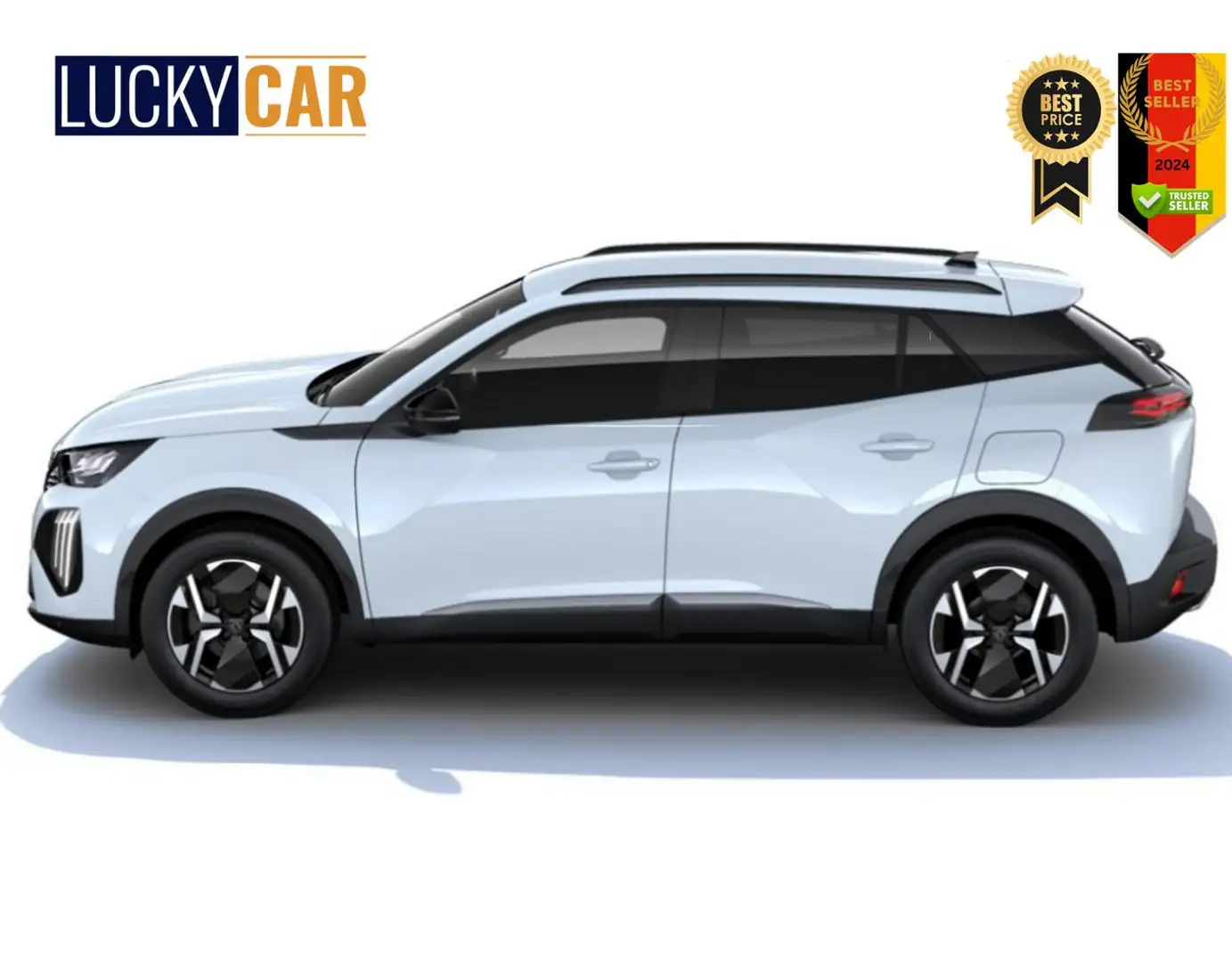 Peugeot 2008 Allure MHEV 145 LED Nav Keyl VirCo PDC BT 107 k... Blanco - 2
