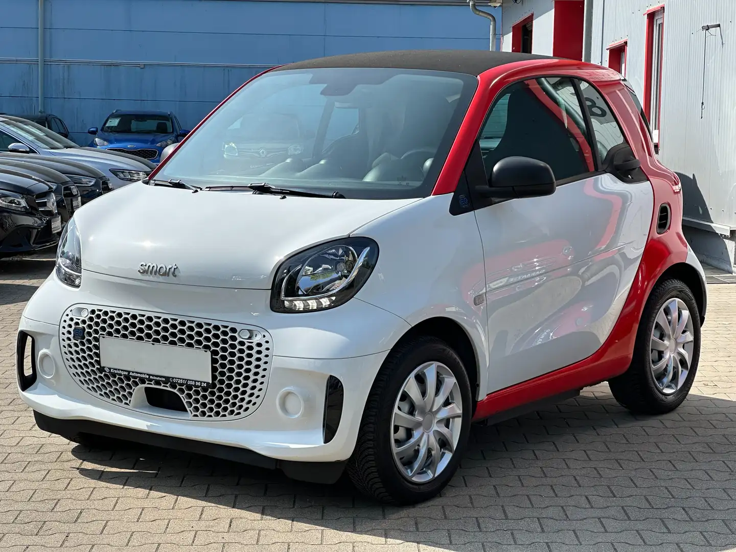 smart forTwo TüV Neu*Klimaauto*Tempomat*nur 22 TKm Weiß - 1