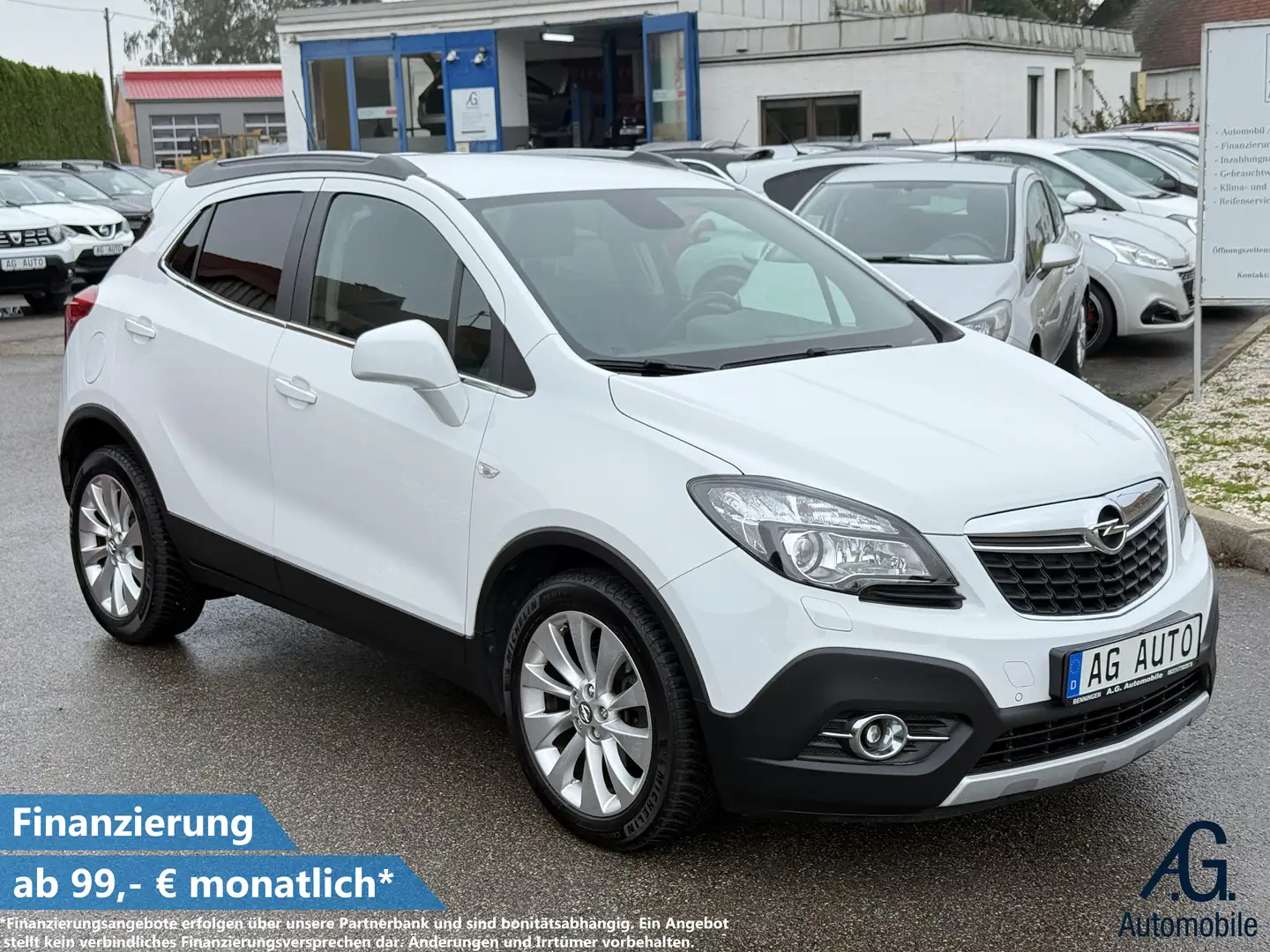 Opel Mokka +Garantie AUTOMATIK Kamera TÜV+Service NEU Blanc - 1