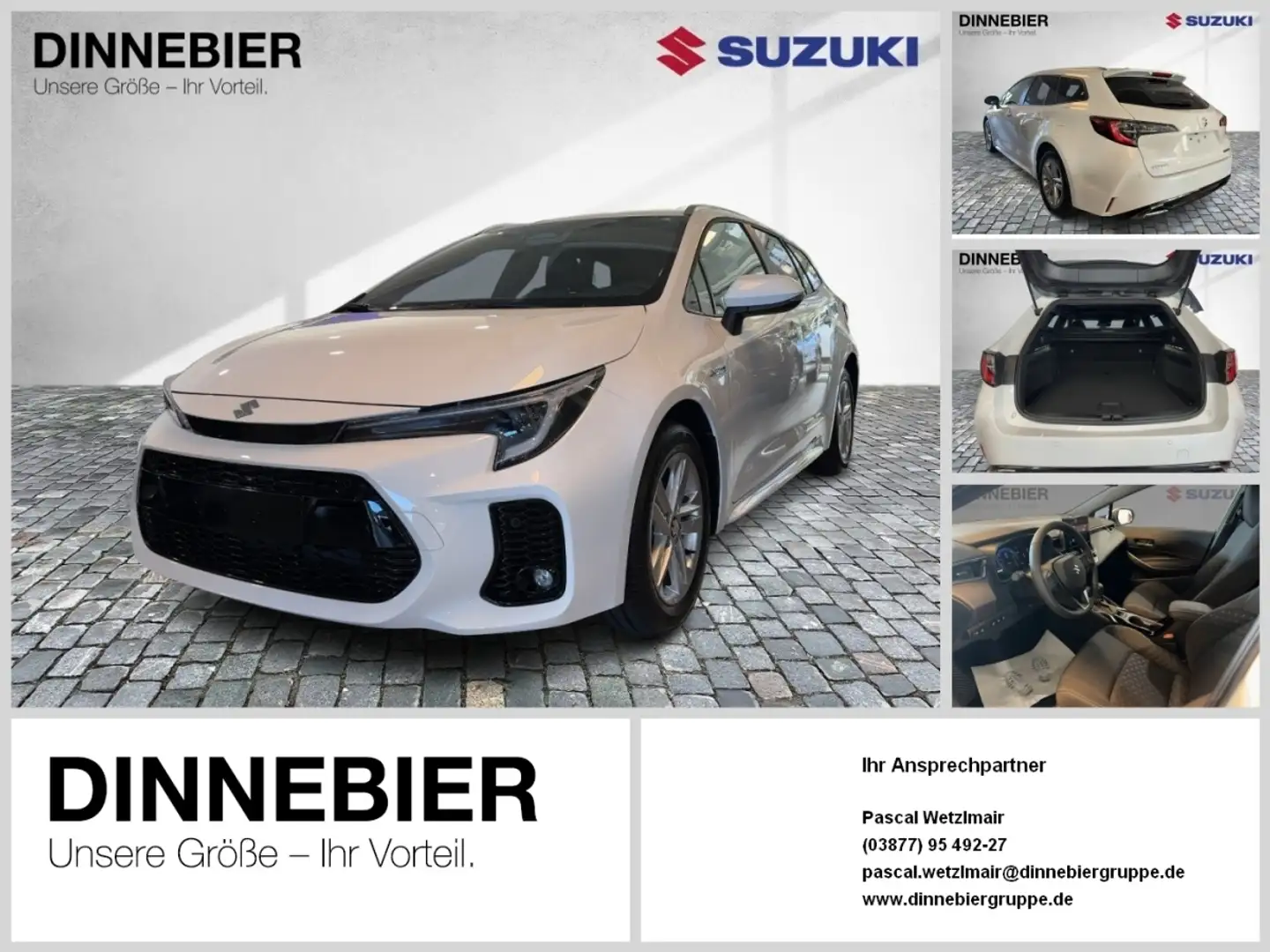 Suzuki Swace Comfort+ (CVT) *6 Jahre Garantie* FLA LED Bílá - 1