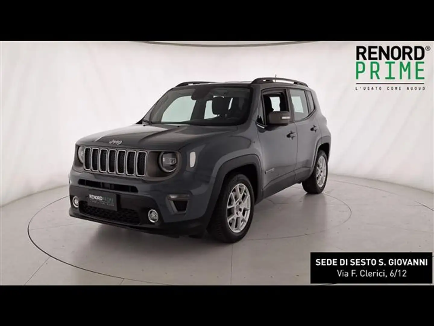 Jeep Renegade 1.3 T4 150cv Limited 2WD DDCT Grigio - 1