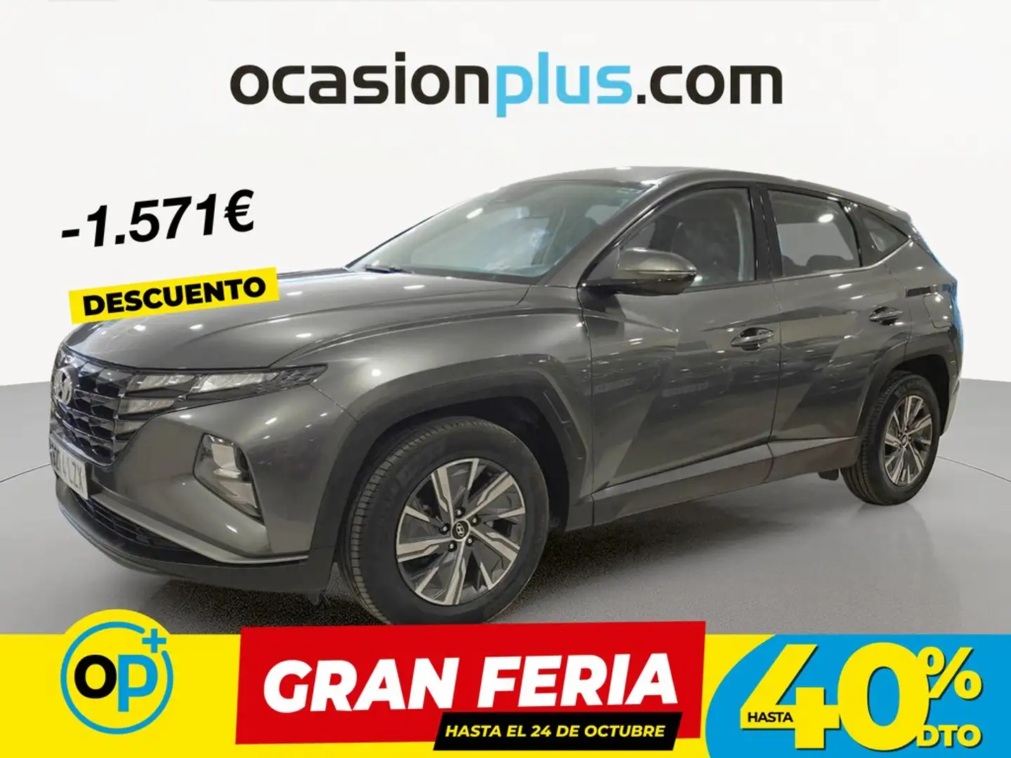 Hyundai TUCSON 1.6 TGDI Klass 4x2 Gris - 1