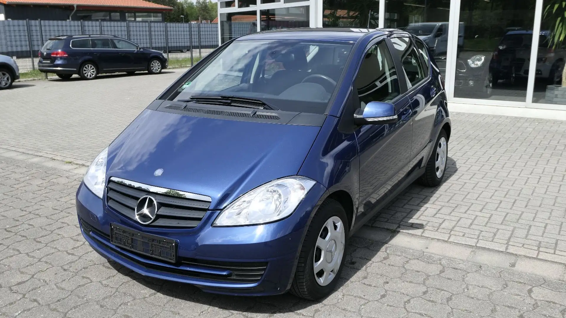 Mercedes-Benz A 160 Klimaanlage/Tempomat/MultifunktionsLenkrad Bleu - 1