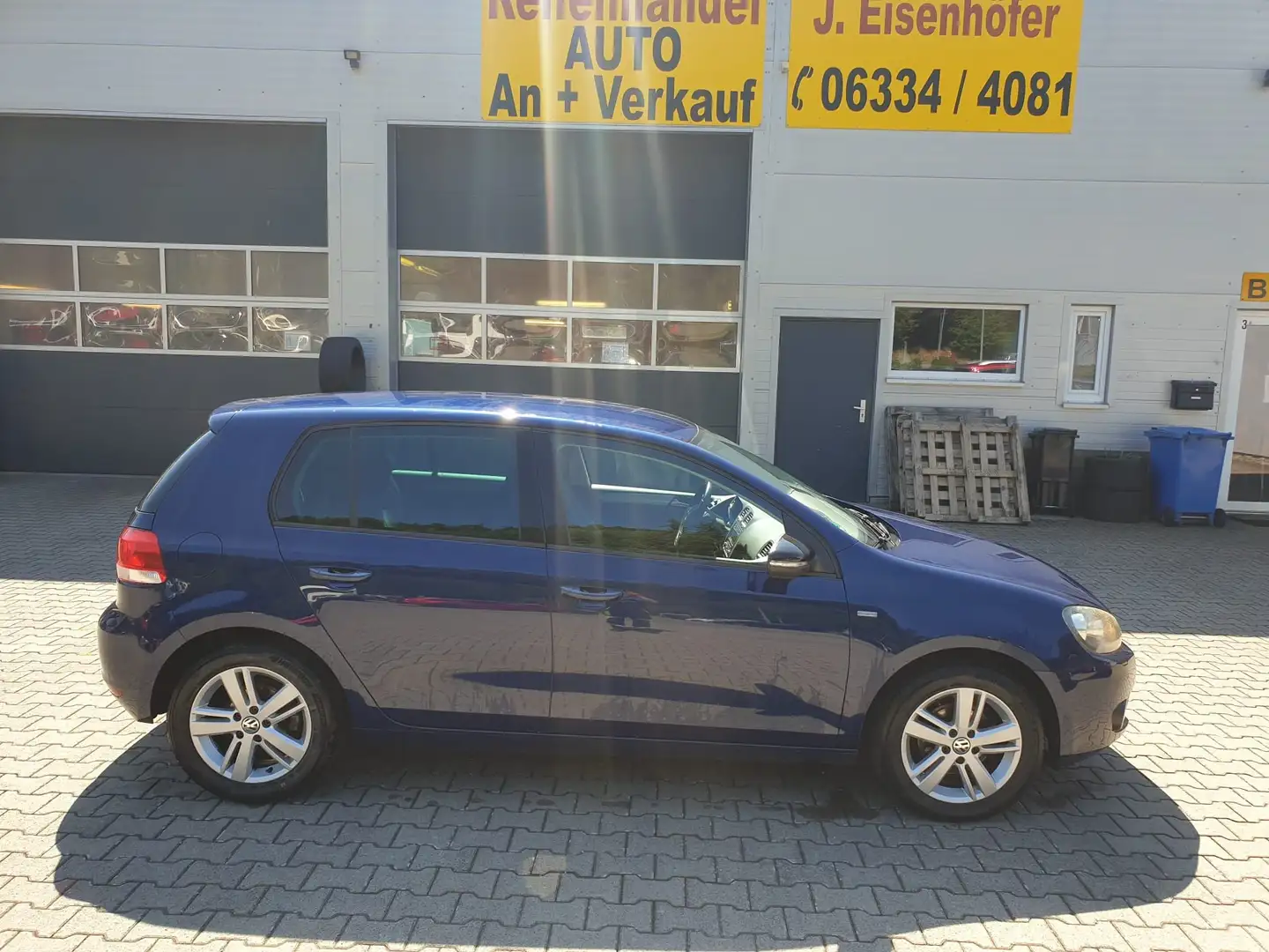 Volkswagen Golf Match-KLIMAAUTOMATIK-SITZHZG. Bleu - 2