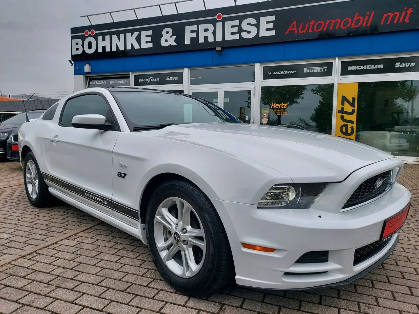 Ford Mustang 3.7 Automatik Xenon Leder el. Sitze Weiß - 1