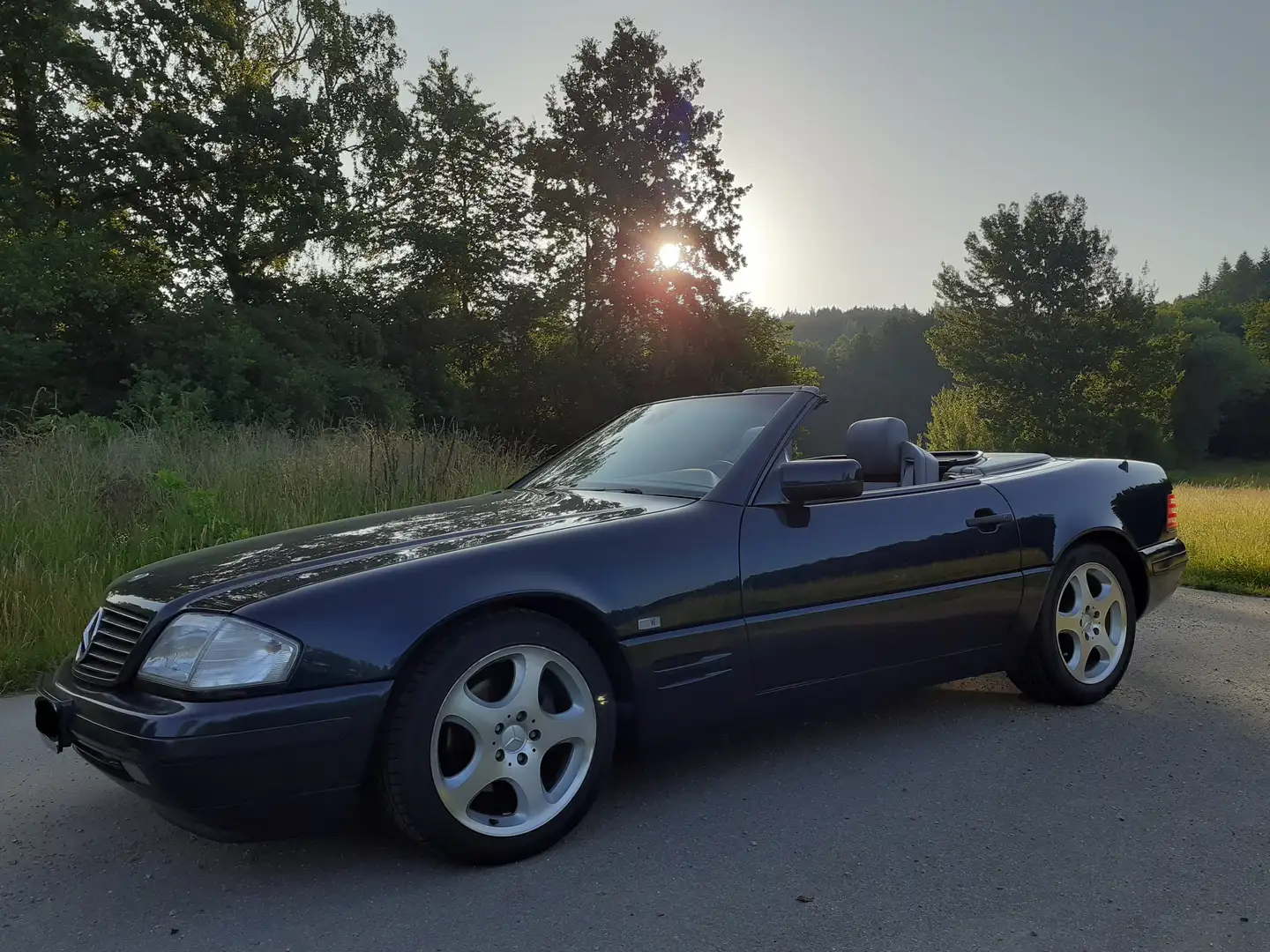 Mercedes-Benz SL 280 SL280 Automatik Scheckheft Historie Sammler Noir - 1