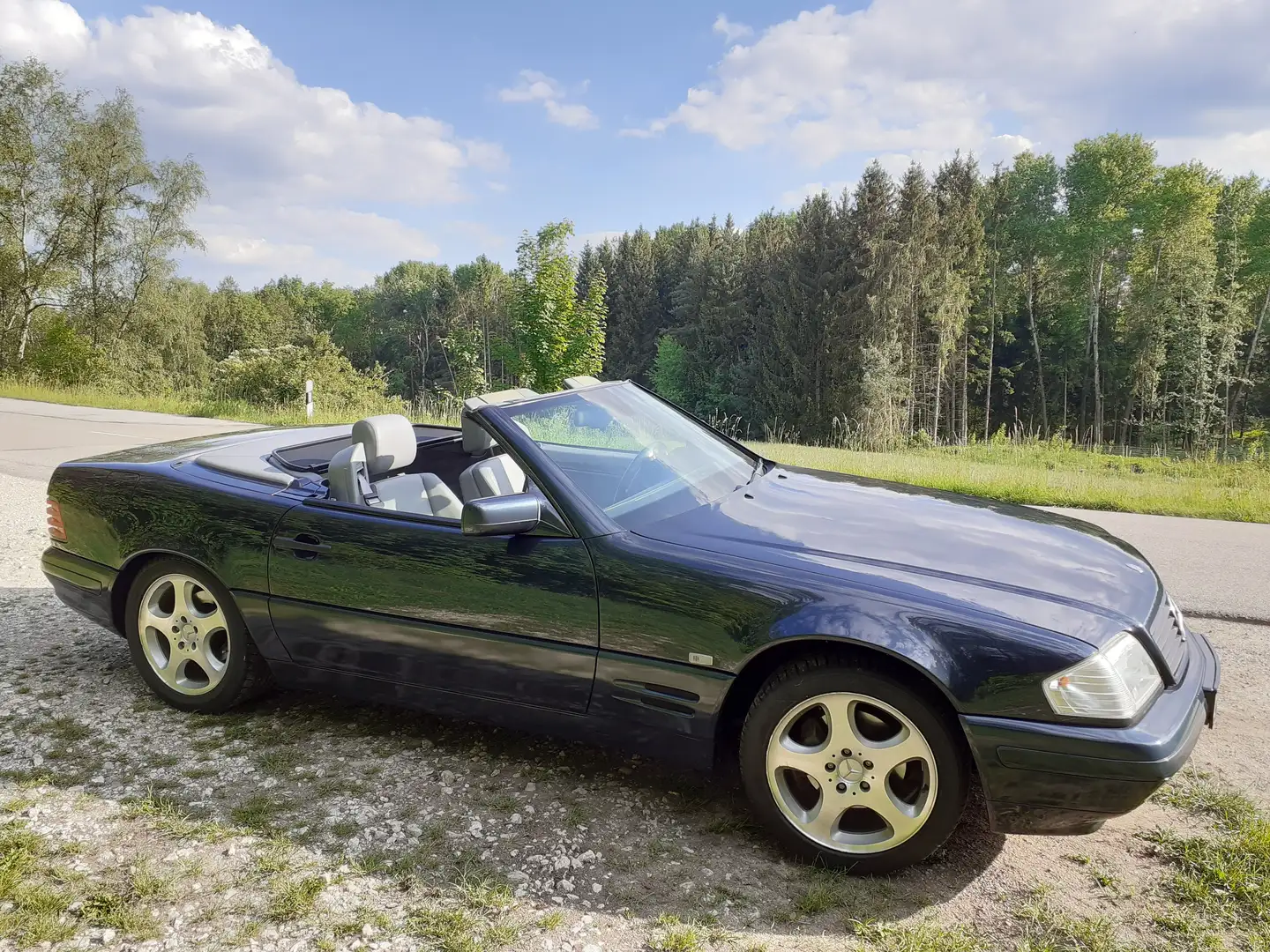 Mercedes-Benz SL 280 SL280 Automatik Scheckheft Historie Sammler Noir - 2