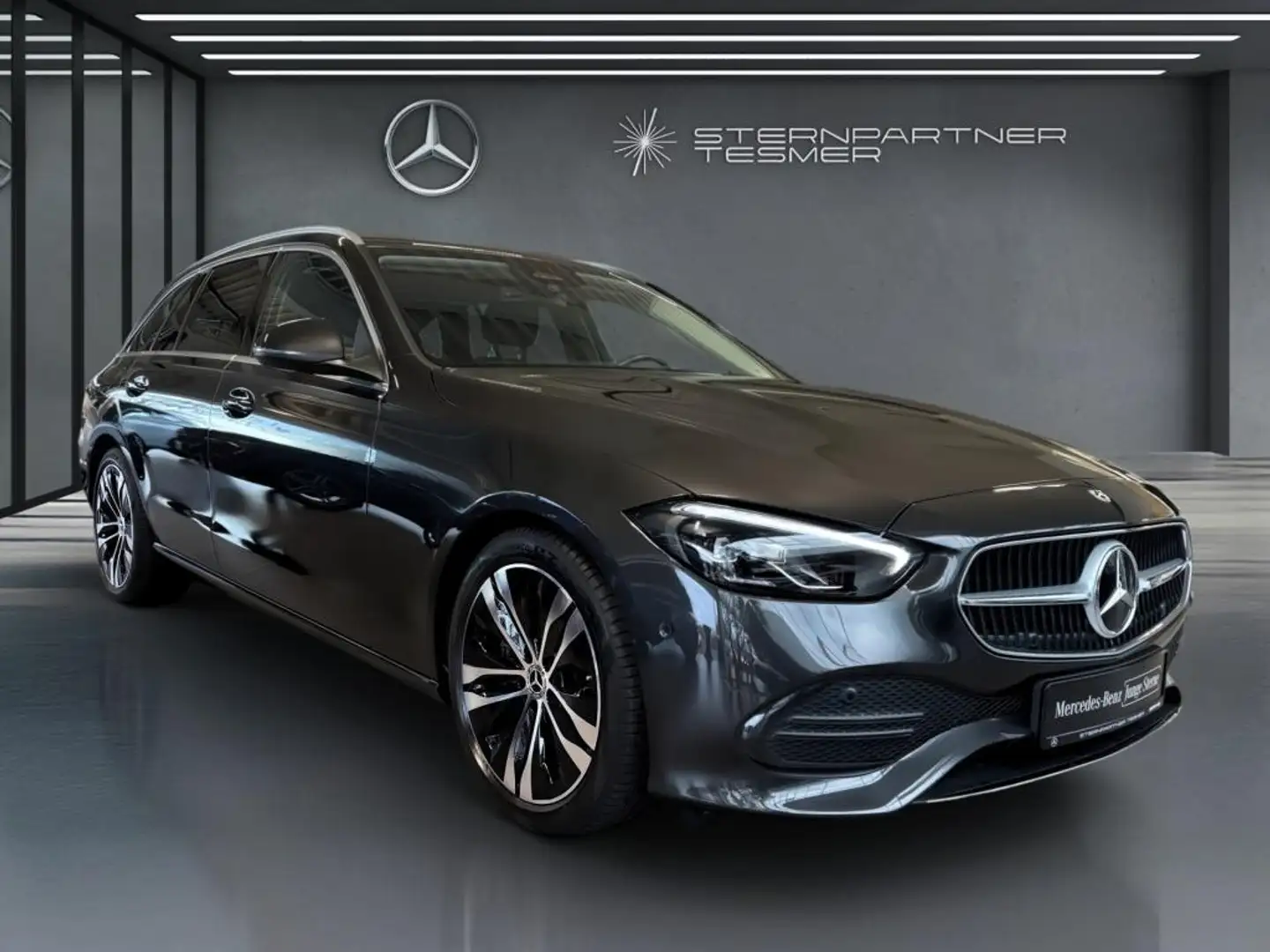 Mercedes-Benz C 200 d T AVANTGARDE+KAM.+LED+TEMPOMAT+TOTW.+AHK Grau - 2