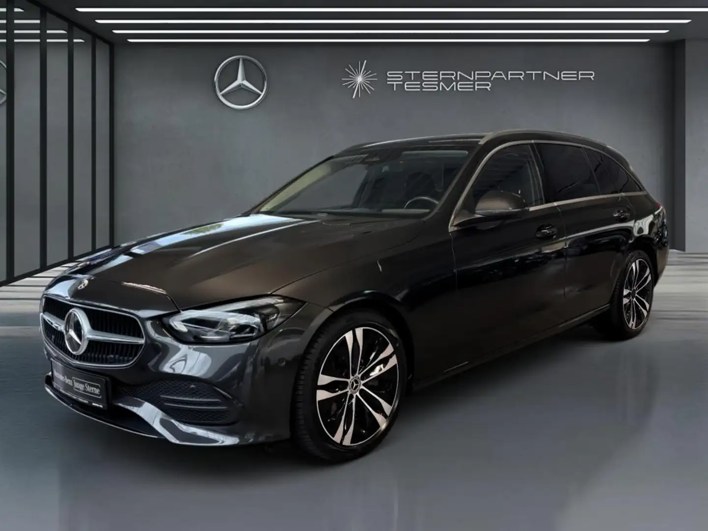 Mercedes-Benz C 200 d T AVANTGARDE+KAM.+LED+TEMPOMAT+TOTW.+AHK Grau - 1