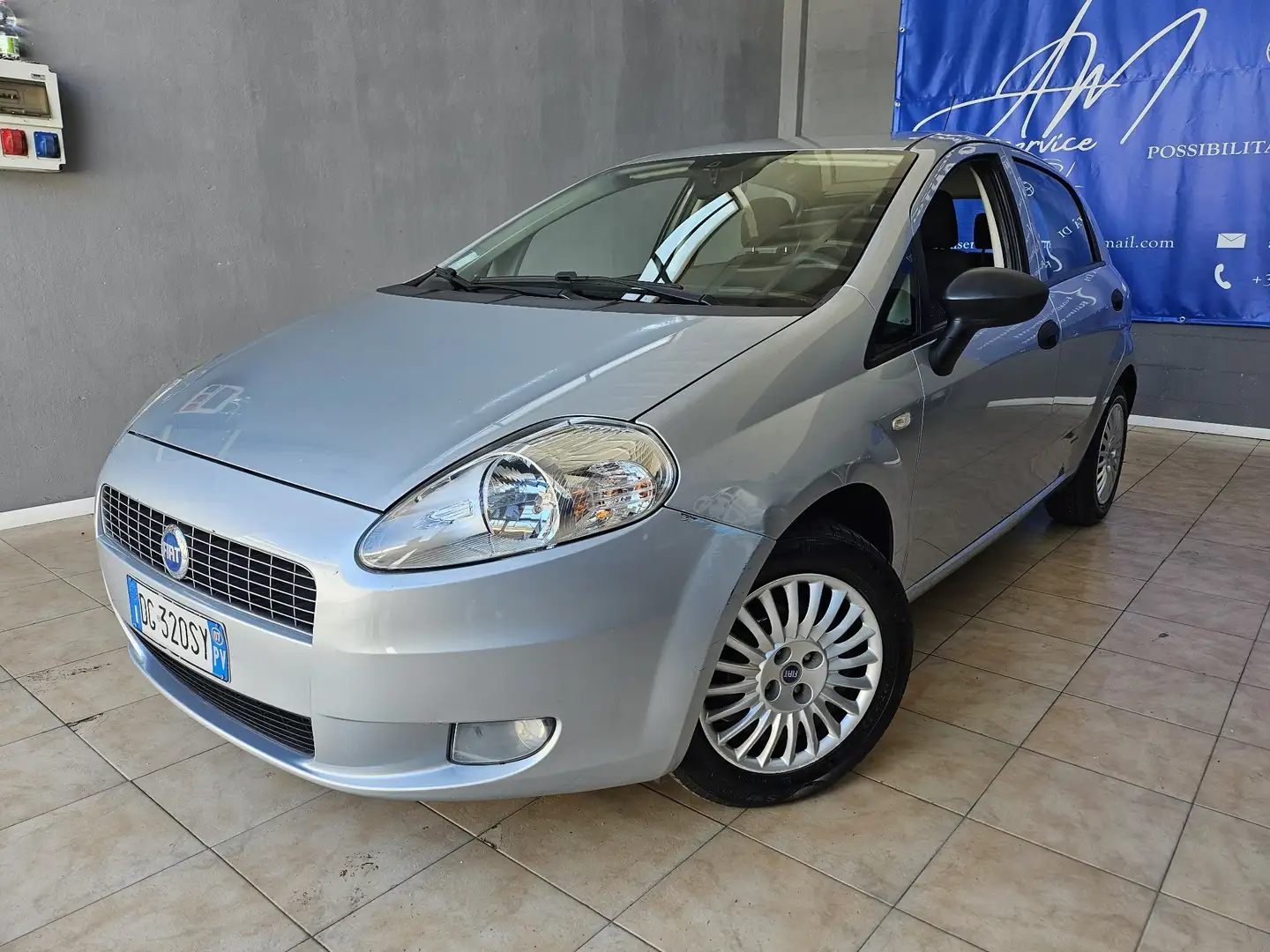 Fiat Grande Punto Grande Punto 5p 1.2 Active 65cv Grigio - 1
