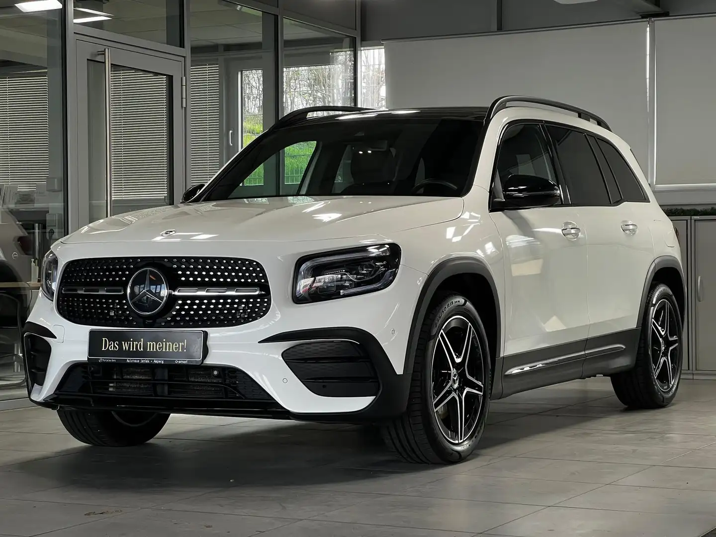 Mercedes-Benz GLB 200 AMG-Line DISTRONIC PANODACH+MULTIBEAM+++ Blanc - 1
