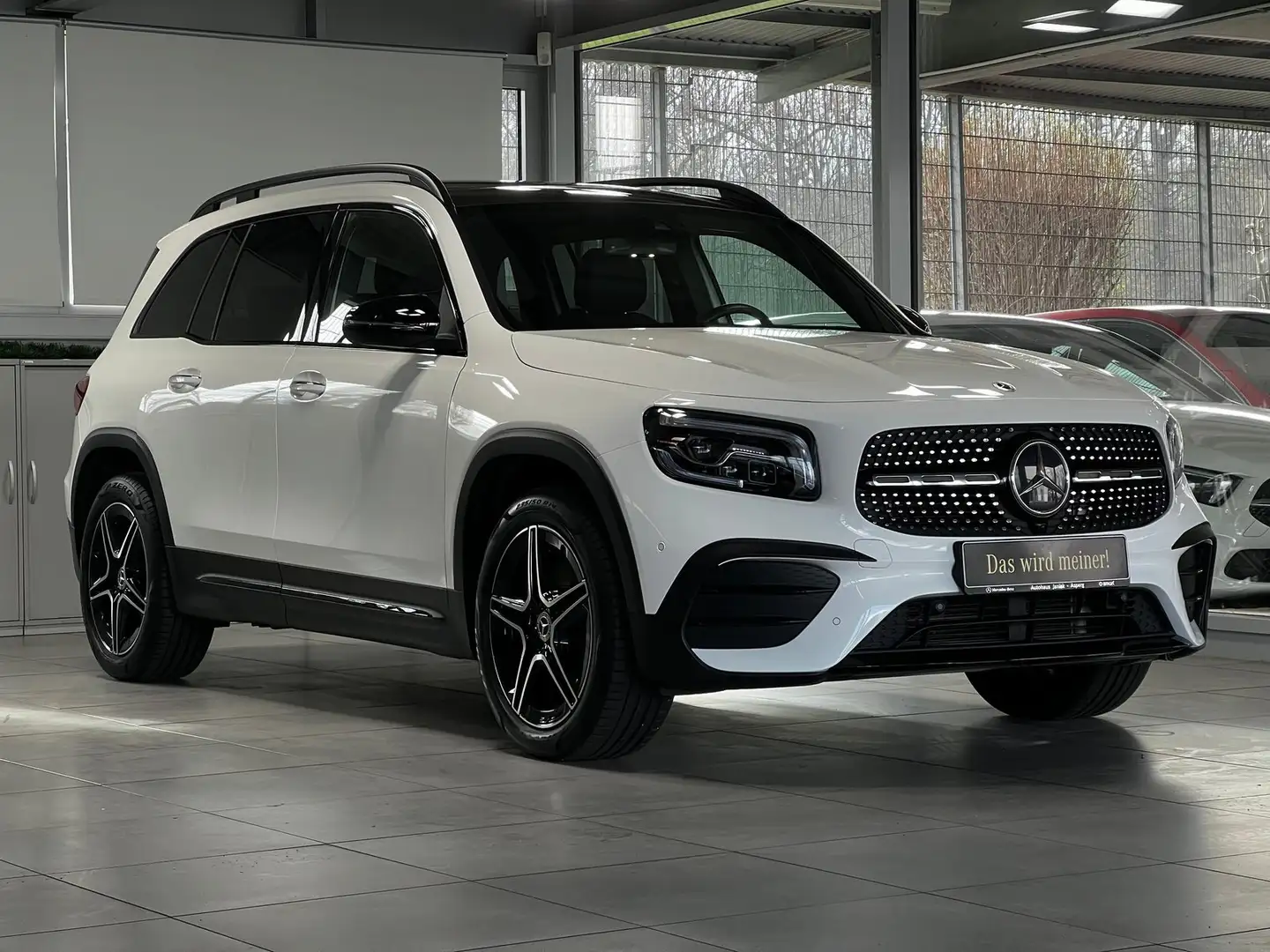 Mercedes-Benz GLB 200 AMG-Line DISTRONIC PANODACH+MULTIBEAM+++ Blanc - 2