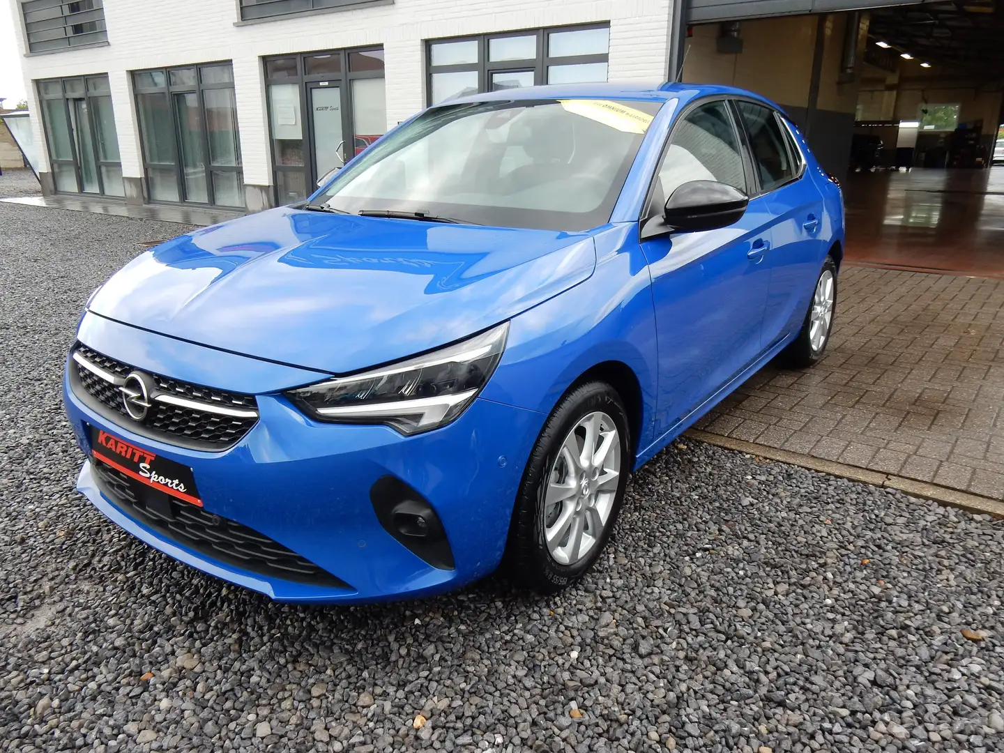 Opel Corsa 100pk GPS/ 360°camera/Cruise contr/!51000km !! Blauw - 1