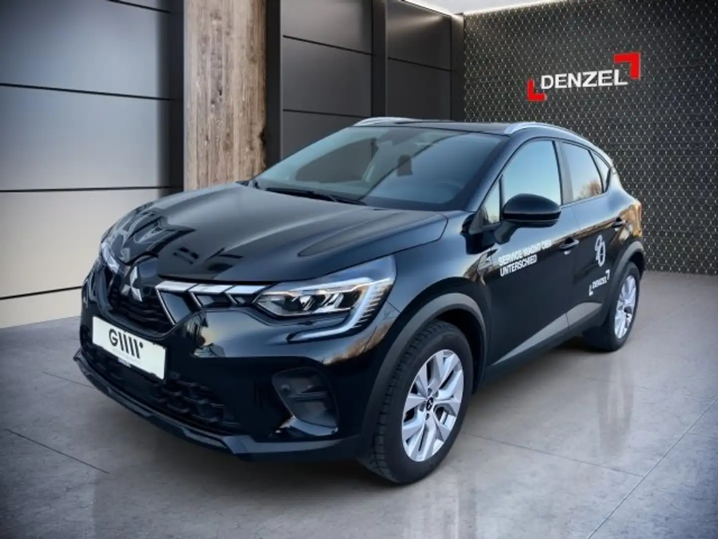 Mitsubishi ASX 1,0 Petrol Invite S Schwarz - 1
