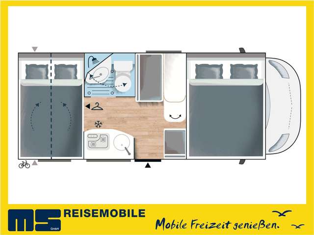 Chausson C 514 /-2025-/ ARCTIC-PAKET/ HECKBETT /NUR 5.99M