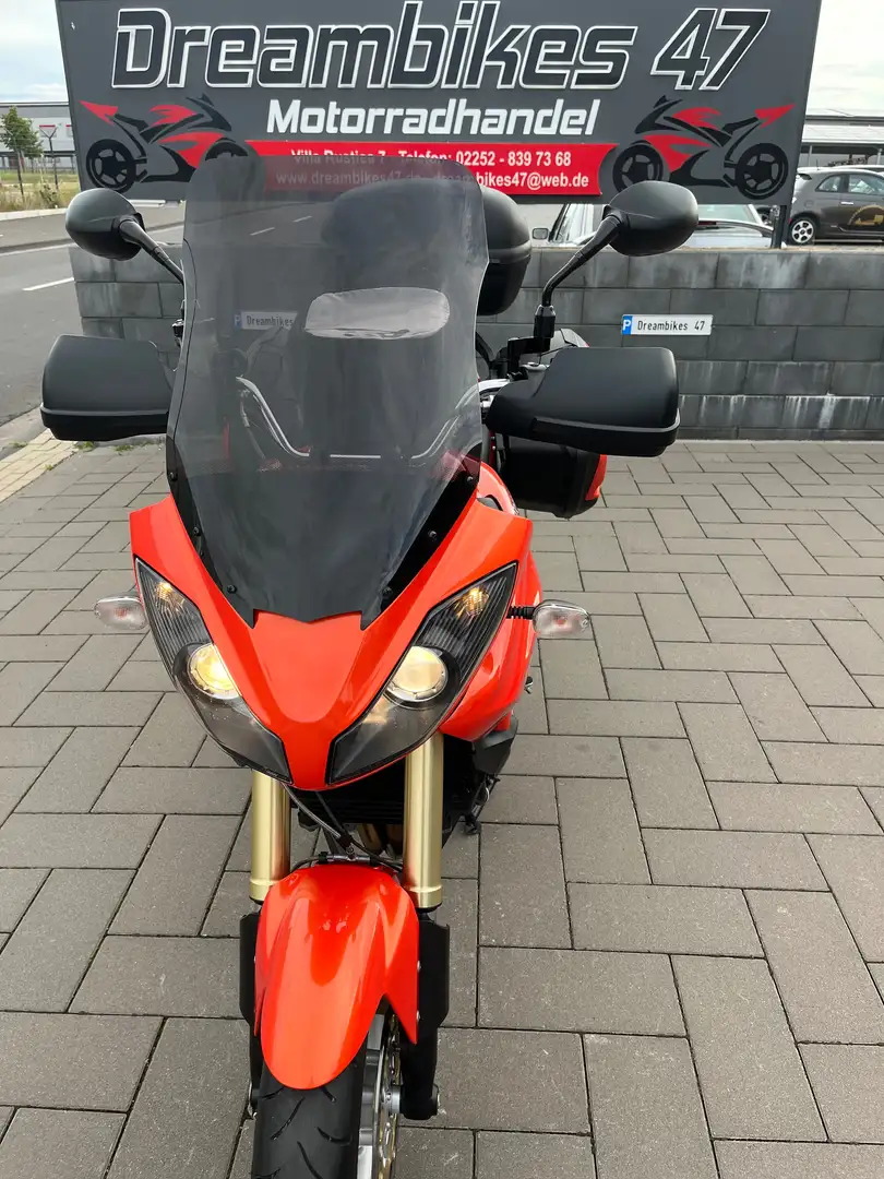 Triumph Tiger 1050 **KOFFER**TOPCASE**TANKTASCHE**LENKERERHÖHUNG** Oranje - 2