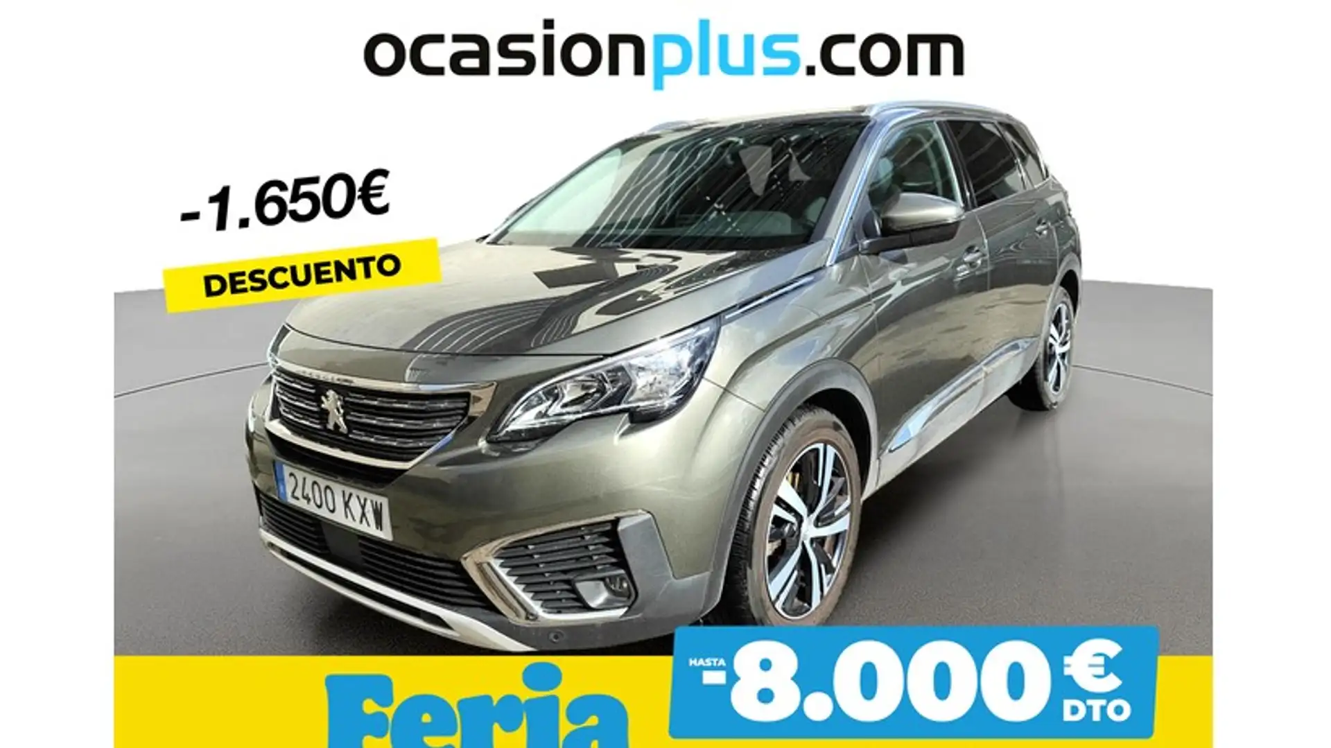 Peugeot 5008 1.6 BlueHDI Allure 7 pl. 120 Grau - 1