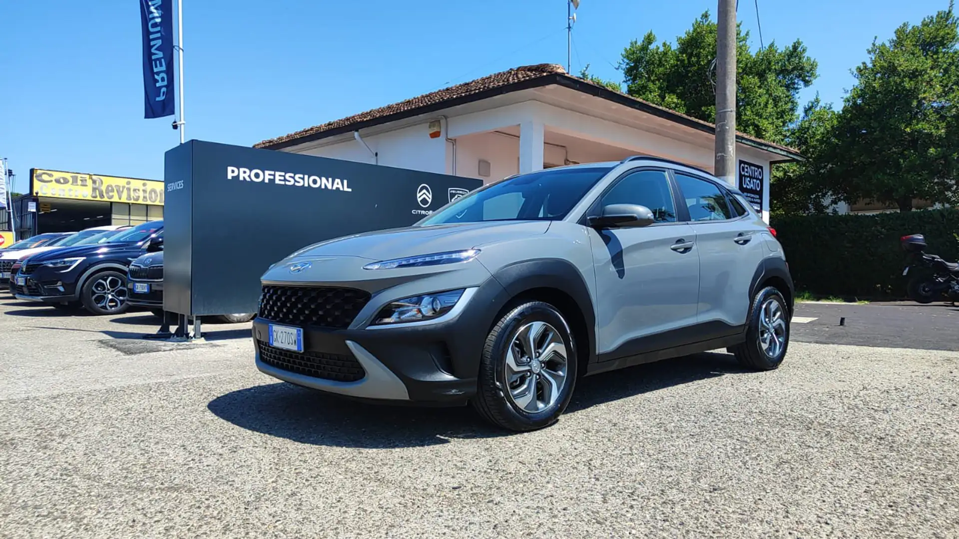 Hyundai KONA HEV 1.6 DCT XTech Grigio - 1