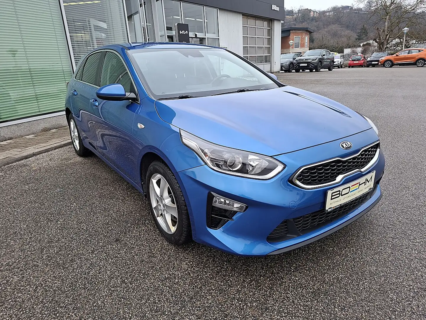 Kia Ceed / cee'd ceed 1,6 CRDi ISG Silber Blau - 2