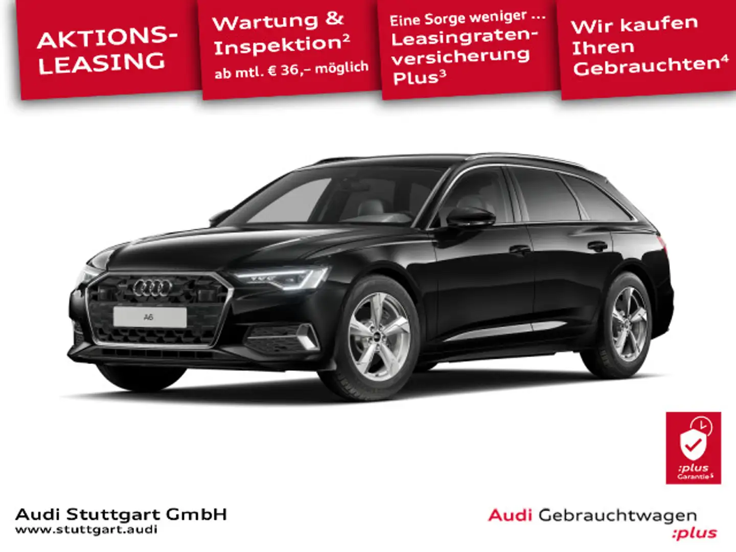 Audi A6 advanced 45 TFSI quat. S-tronic Schwarz - 1