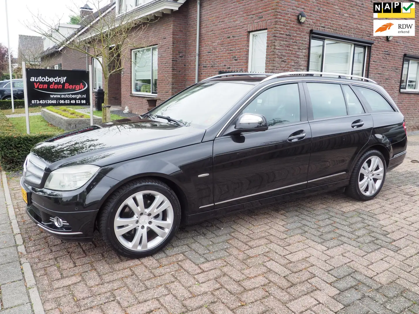 Mercedes-Benz C 180 Estate K Avantgarde Zwart - 1