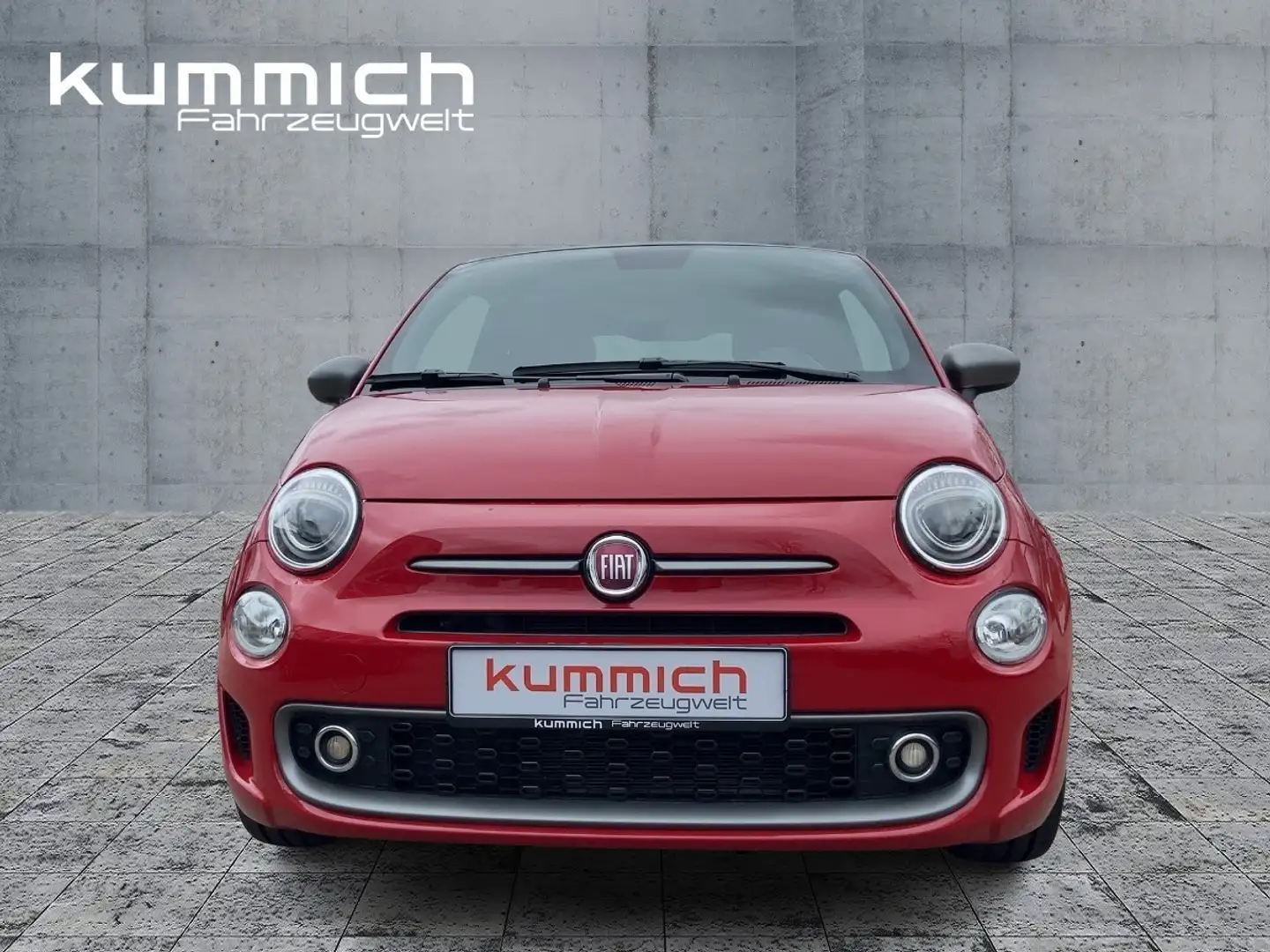 Fiat 500 SPORT 1.0 Hybrid 70PS Rouge - 2