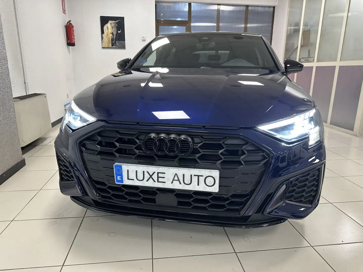 Audi A3 SB 45 TFSIe Competition Black line edition S troni Azul - 2